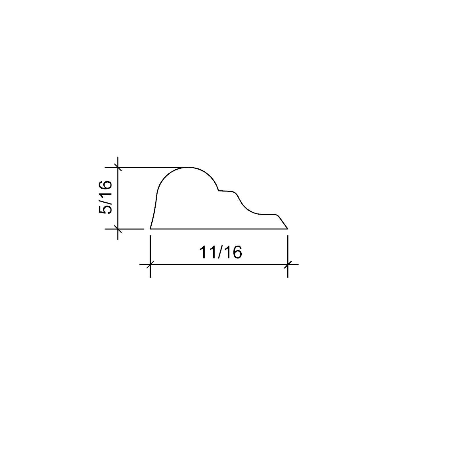 Moulding 7096