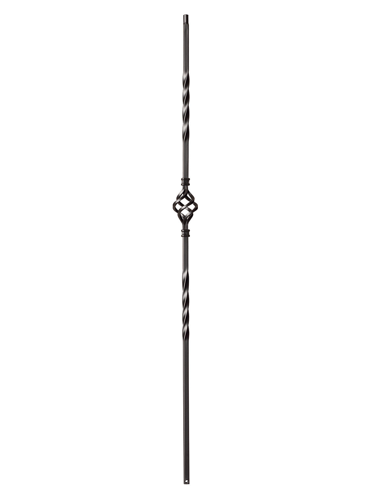 Iron Baluster 9003 - 1/2" Square - Single Basket