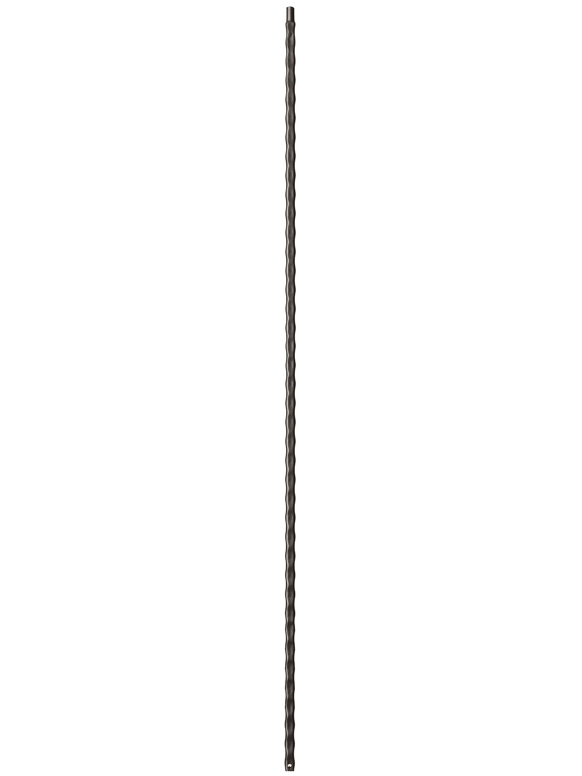 Iron Baluster 9031 - 9/16" Hammered Face - Plain