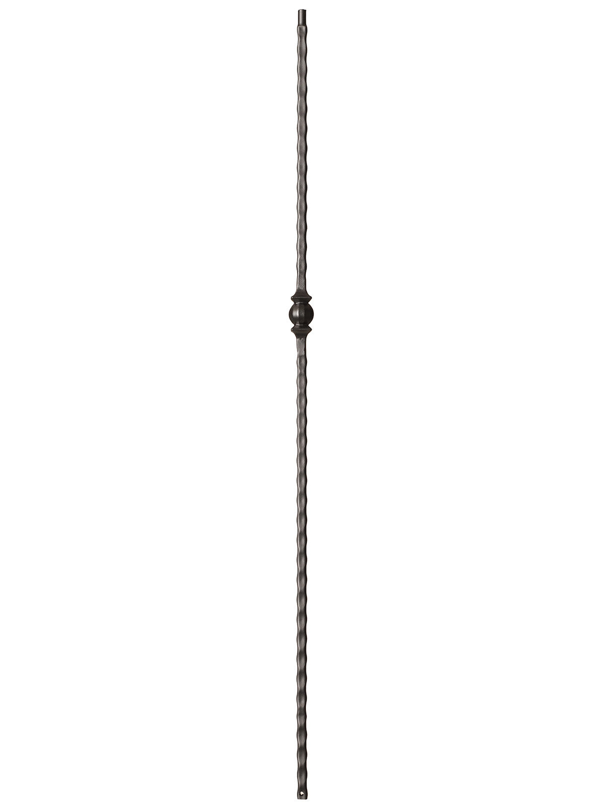 Iron Baluster 9032 - 9/16" Hammered Face - Single Ball