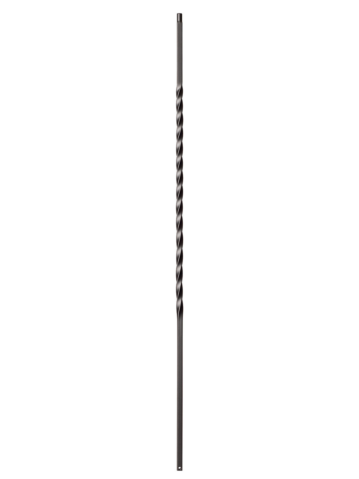 Iron Baluster 9080 - 1/2" Square - 22" Twist