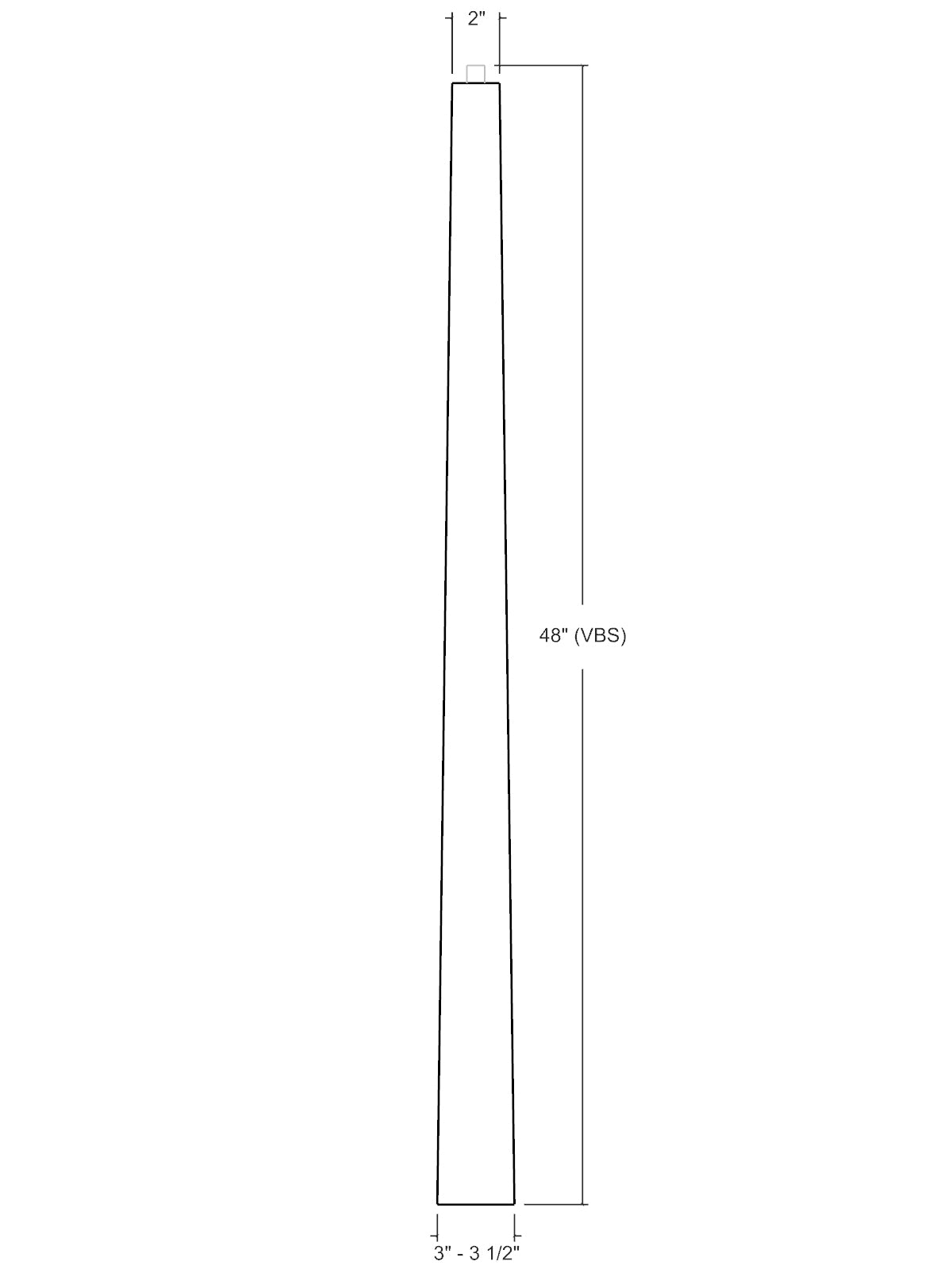 Candlestick Newel Post