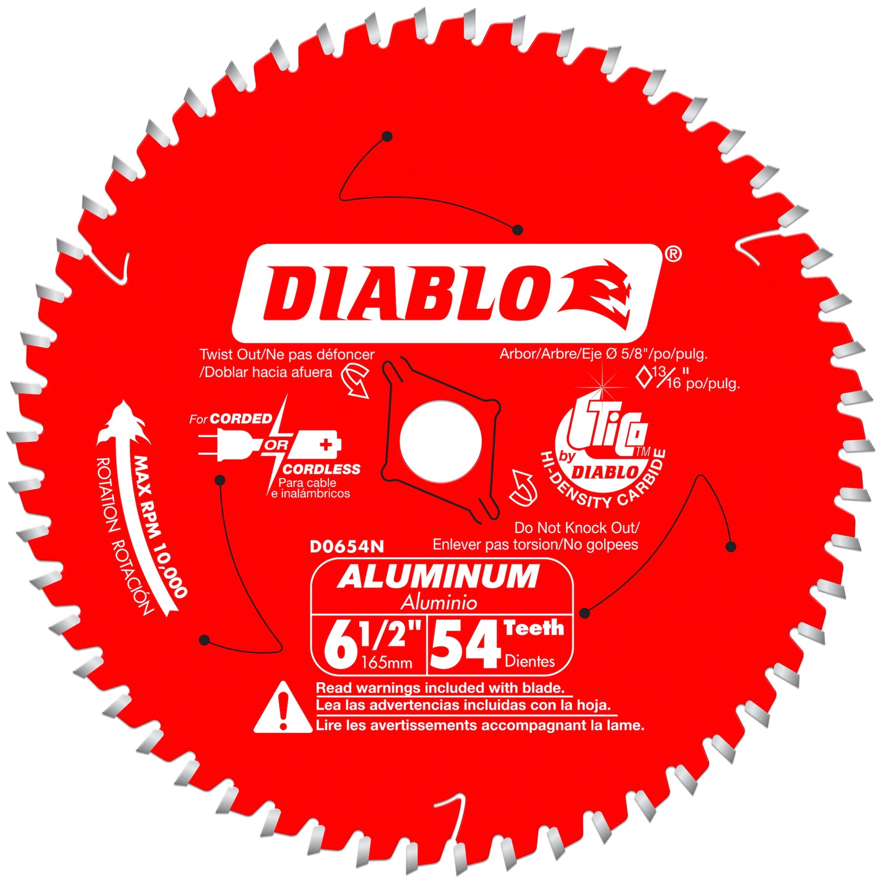 Diablo Aluminum Cutting Saw Blade