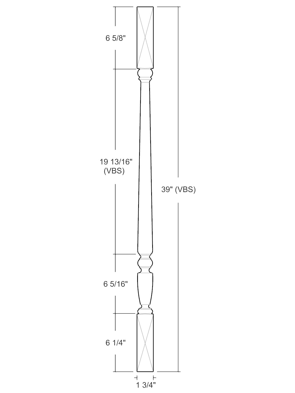 Fiorentina Baluster