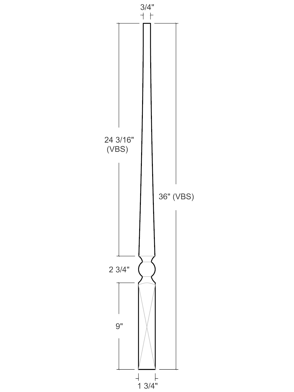 Hampton Bay Baluster