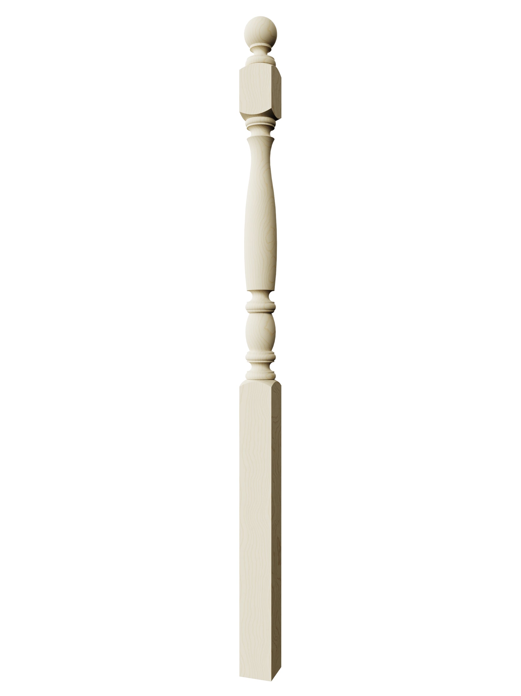 Bordeaux 955BT Series Ball Top Newel Post (3")