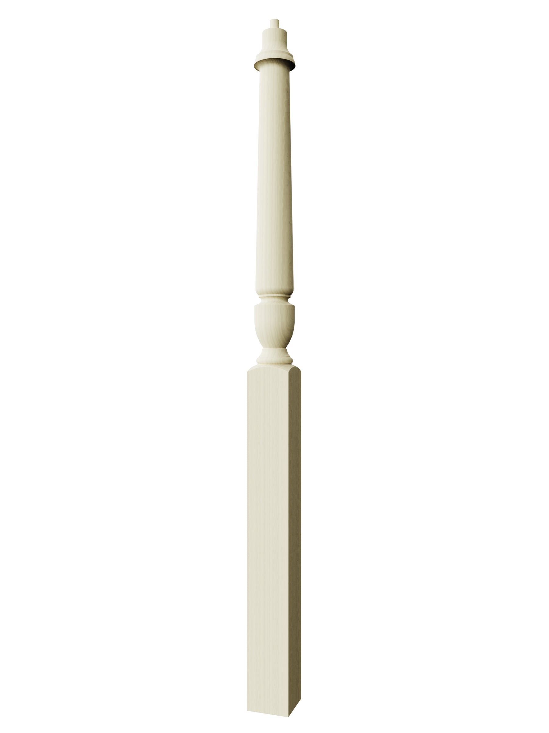 Stockbridge 3010PL-PT Series Pin Top Newel Post (3-1/2")