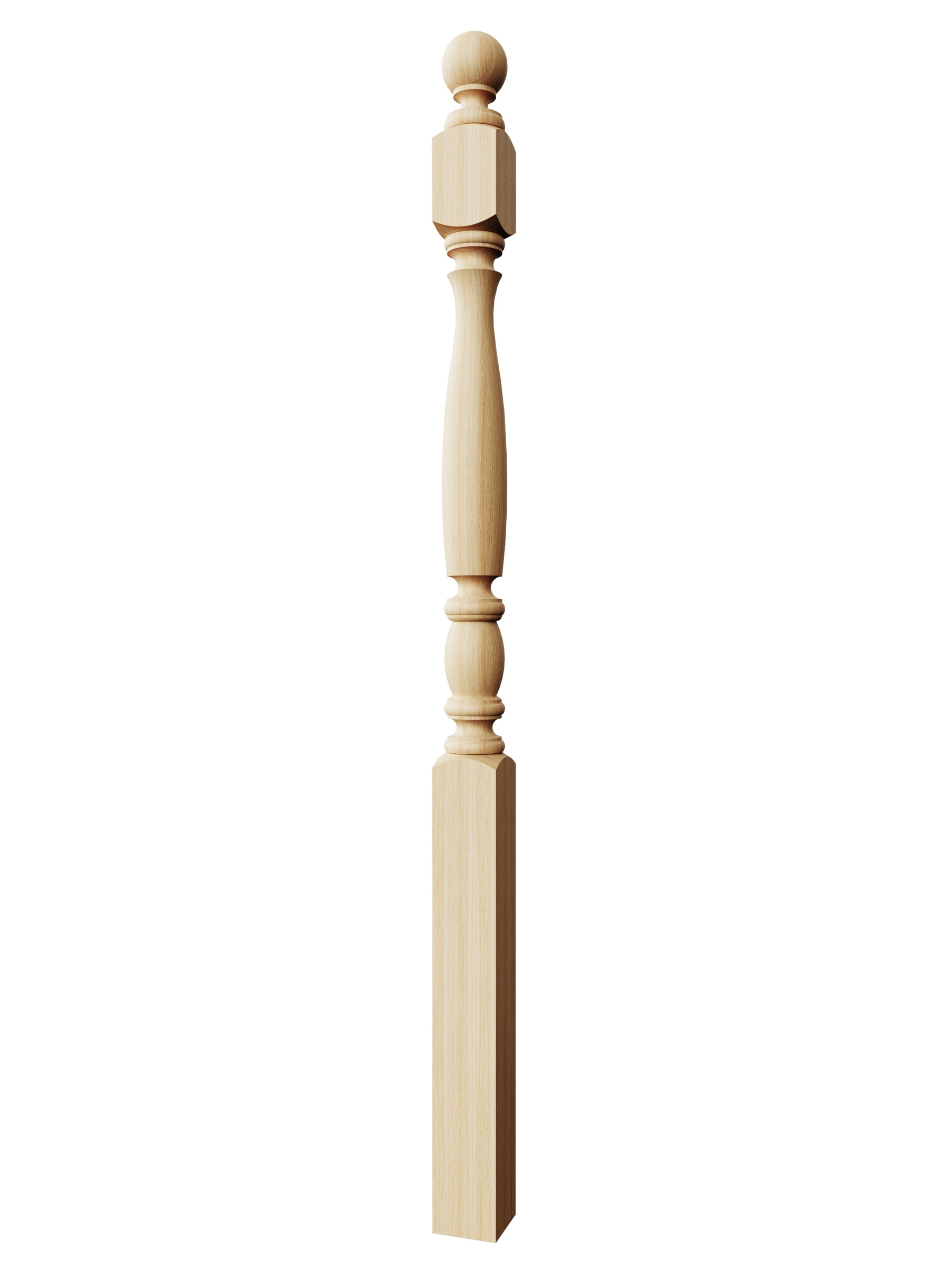 Bordeaux 955BT Series Ball Top Newel Post (3")