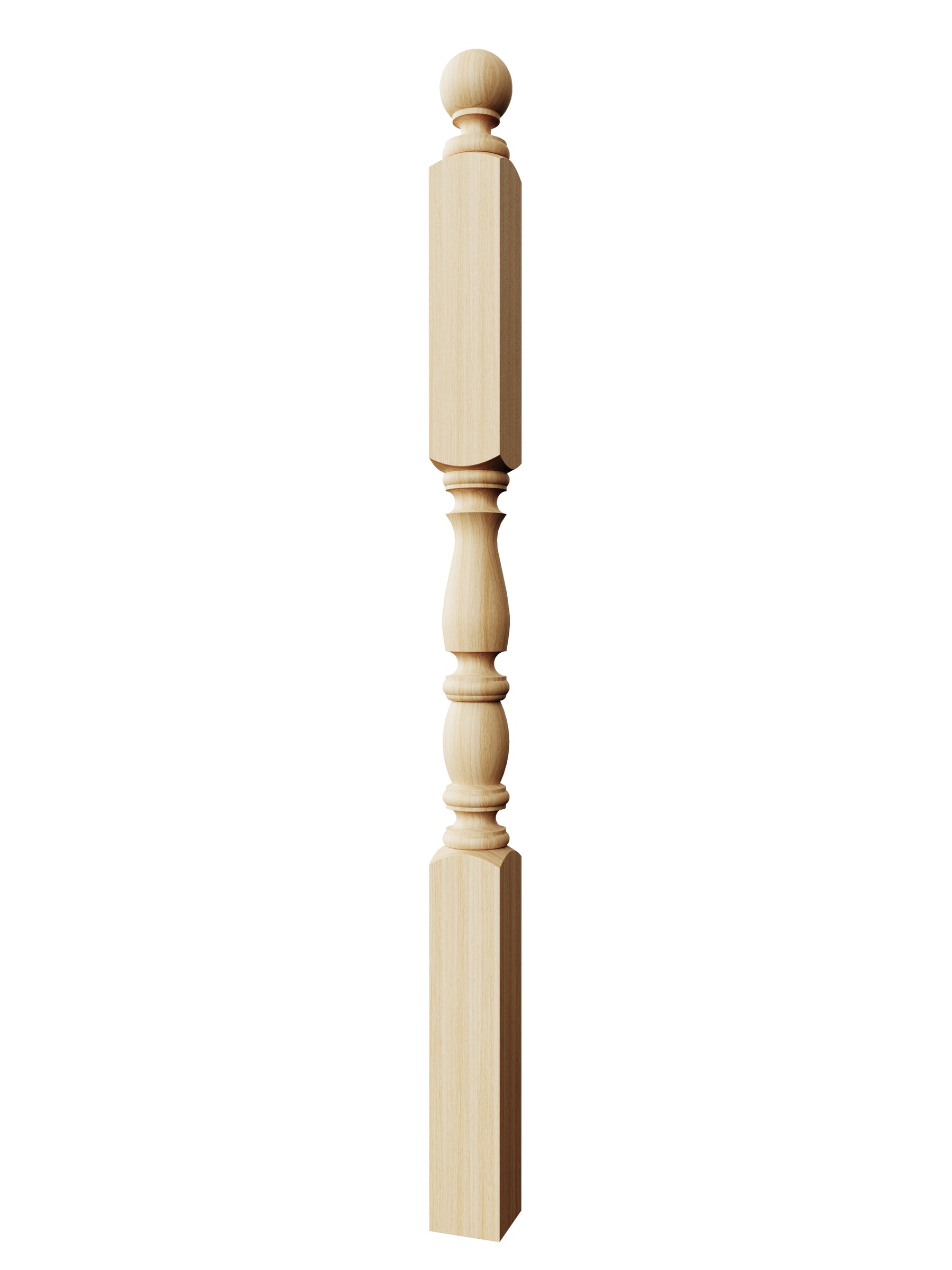 Bordeaux 955BT Series Ball Top Newel Post (3")