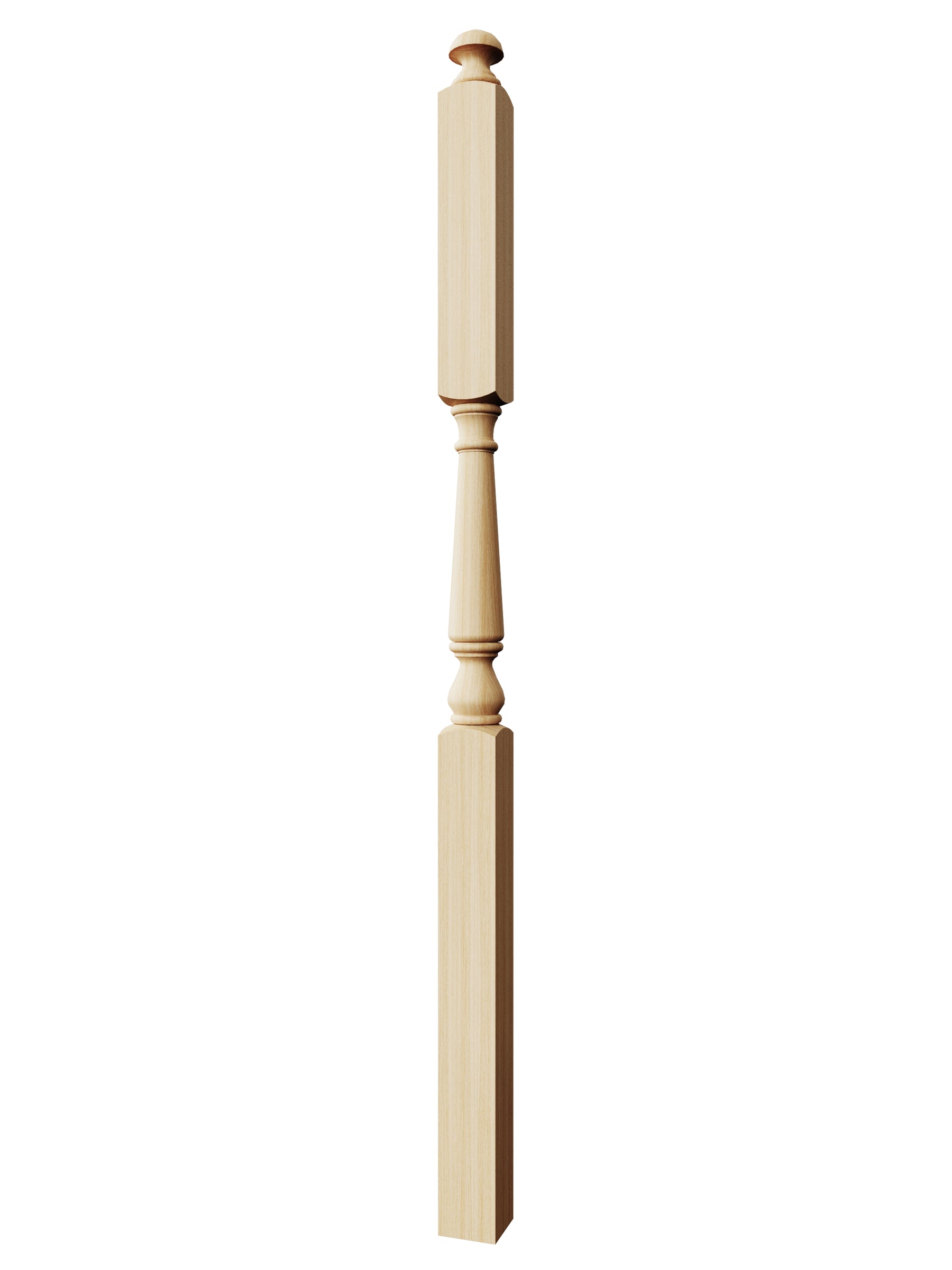 Colonial 4010MT Series Mushroom Top Newel Post (3")