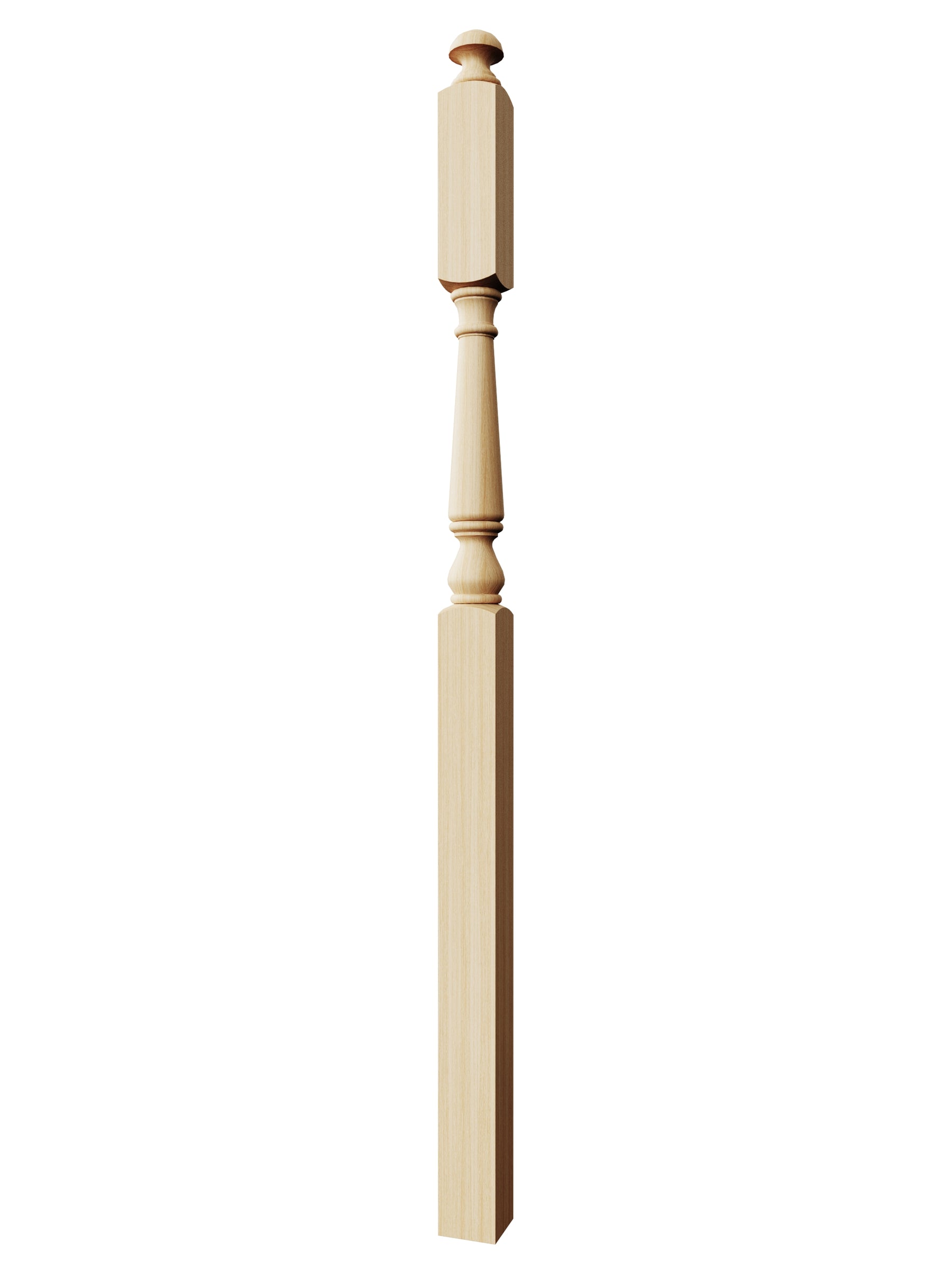 Colonial 4010MT Series Mushroom Top Newel Post (3")