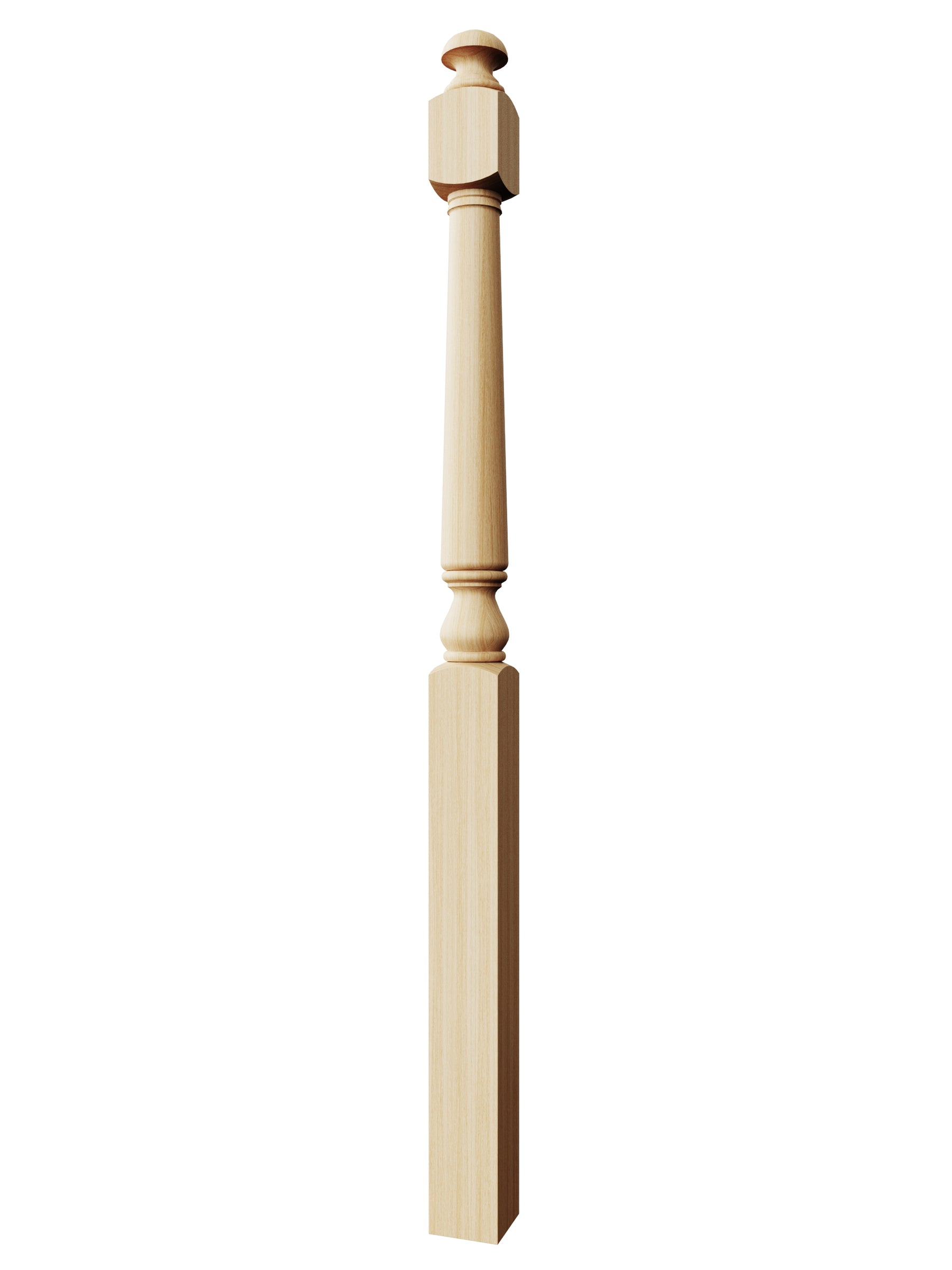 Colonial 3300MT Series Mushroom Top Newel Post