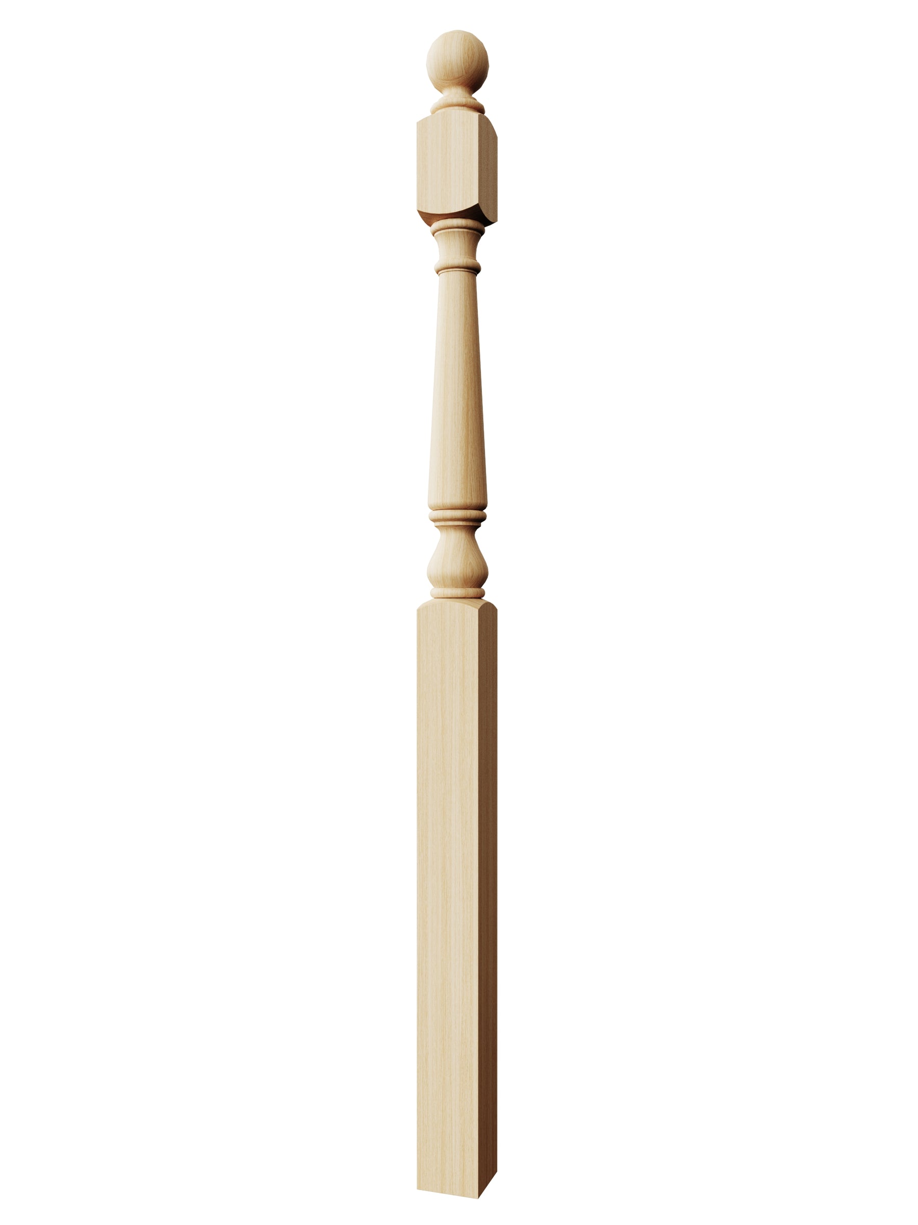 Colonial 4010BT Series Ball Top Newel Post (3")