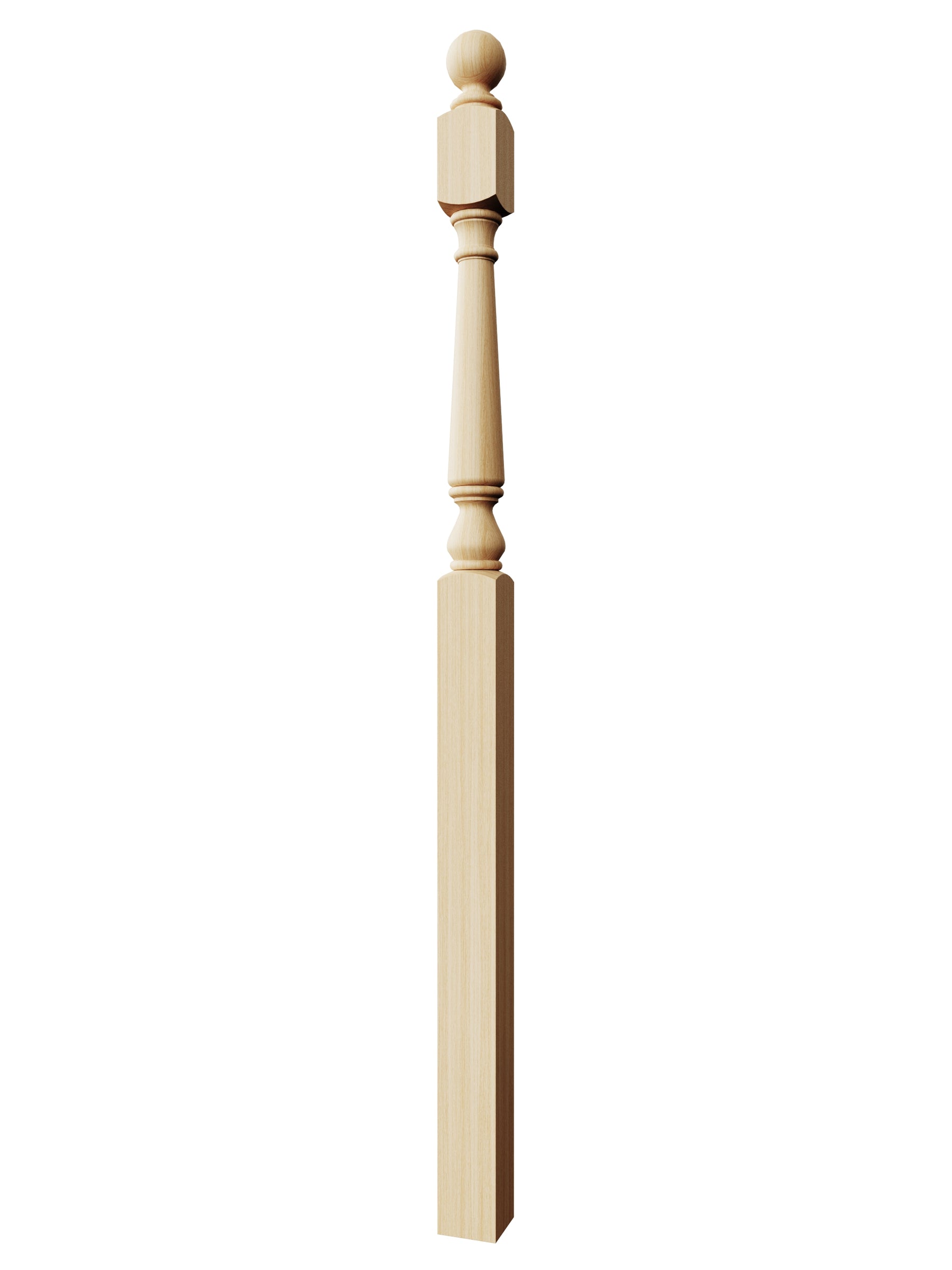 Colonial 4010BTS Series Ball Top Newel Post (3")