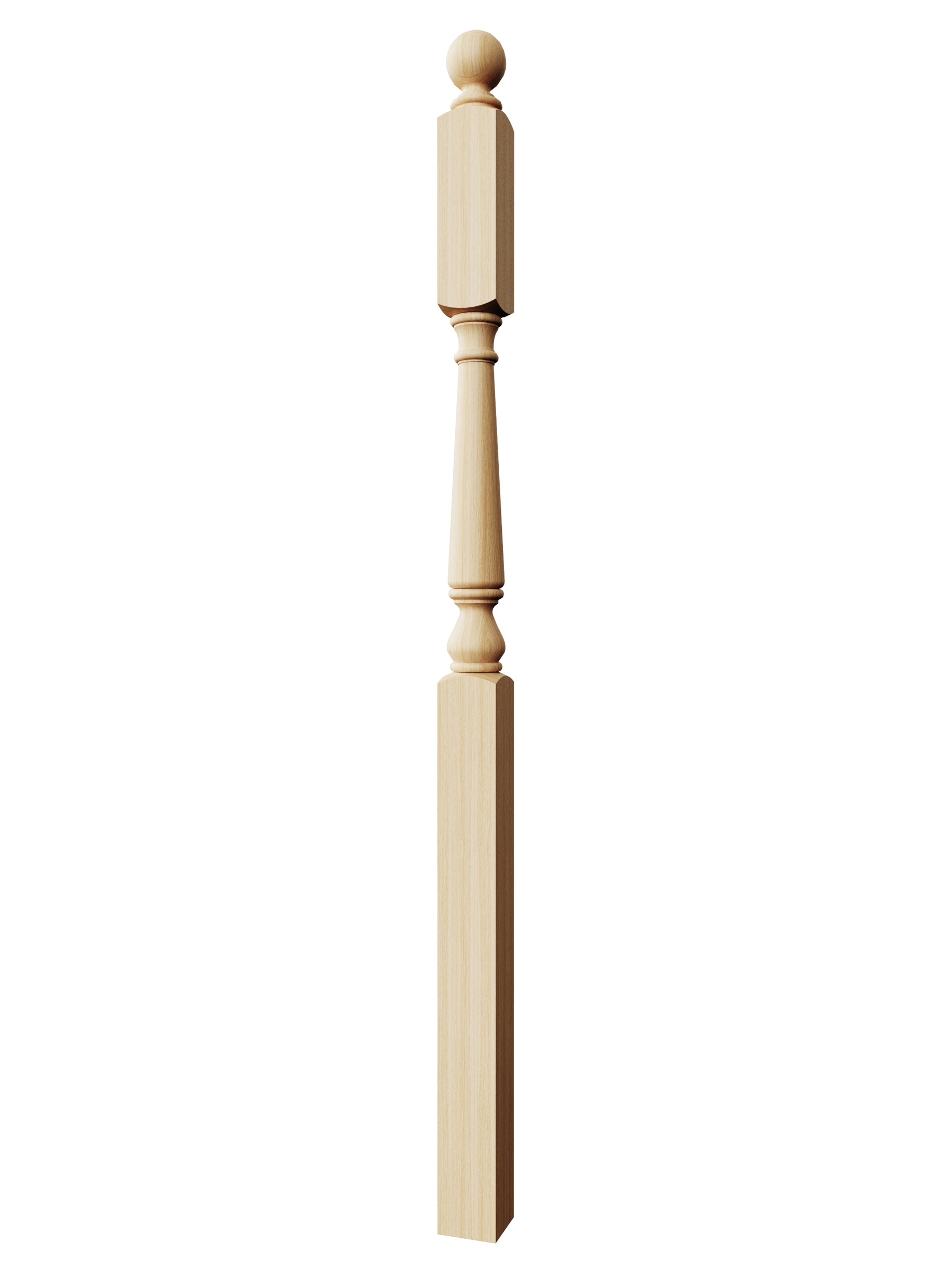 Colonial 4010BTS Series Ball Top Newel Post (3")