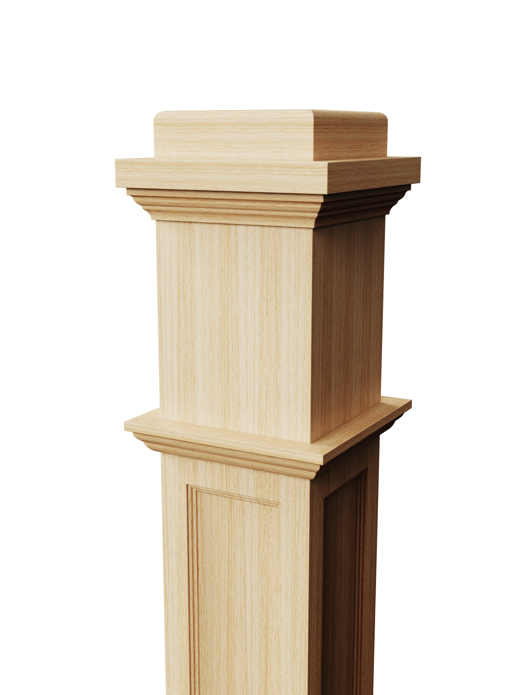 Box Newel 4091FP - Flat Panel (6-1/4")