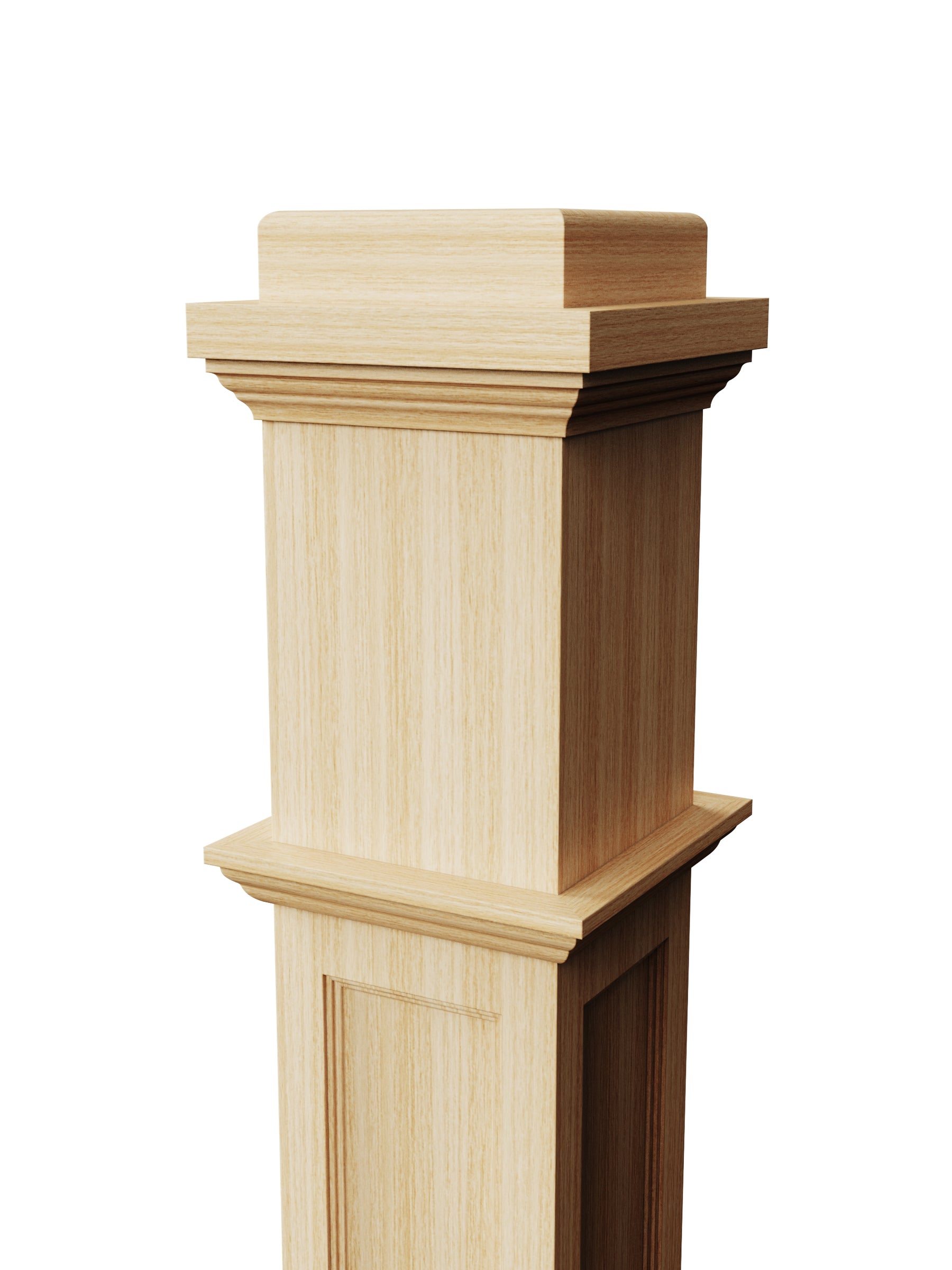 Box Newel 4375FP - Flat Panel (4-3/4")