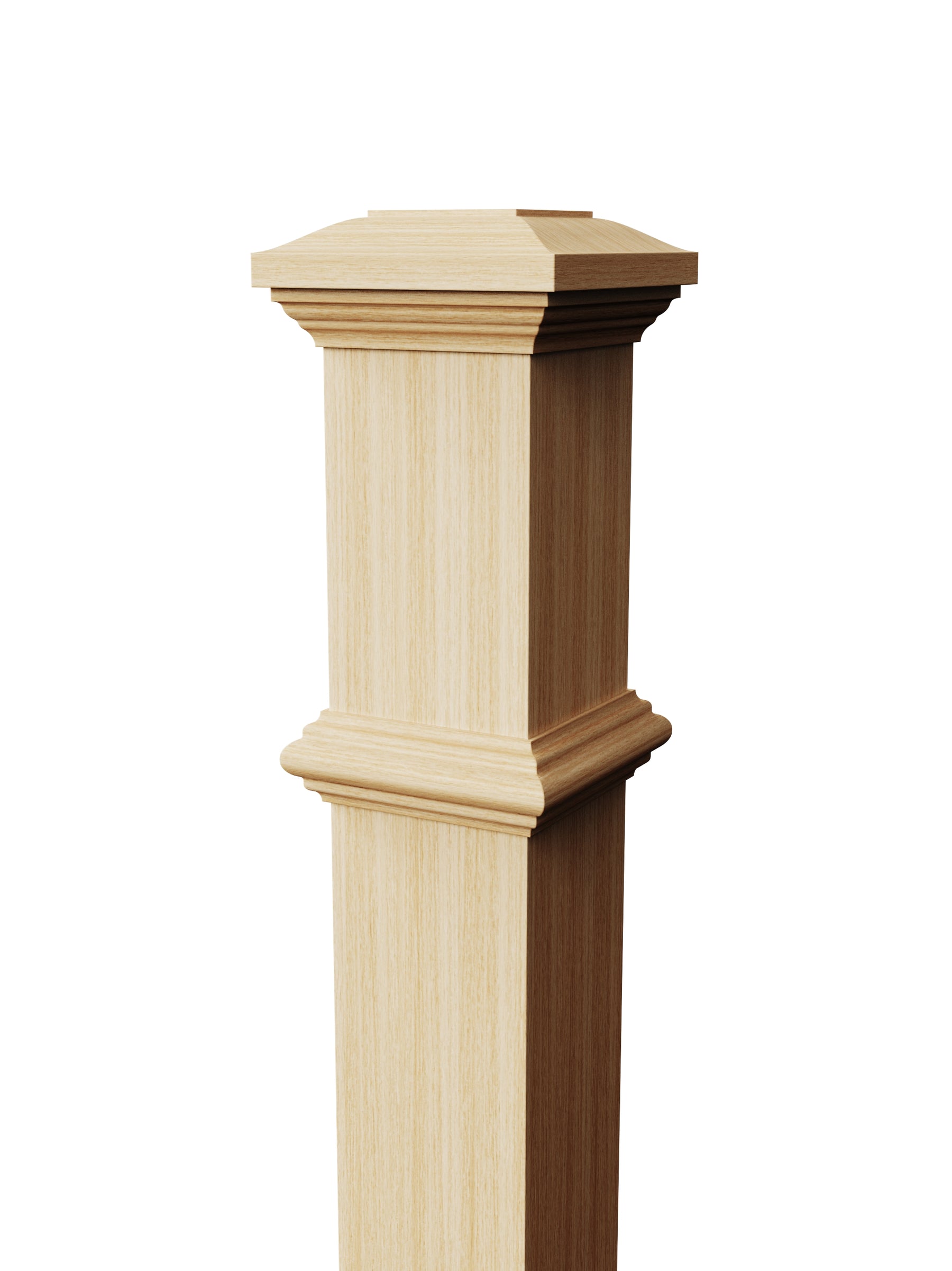 Box Newel 4276 - Adjustable Base (5")