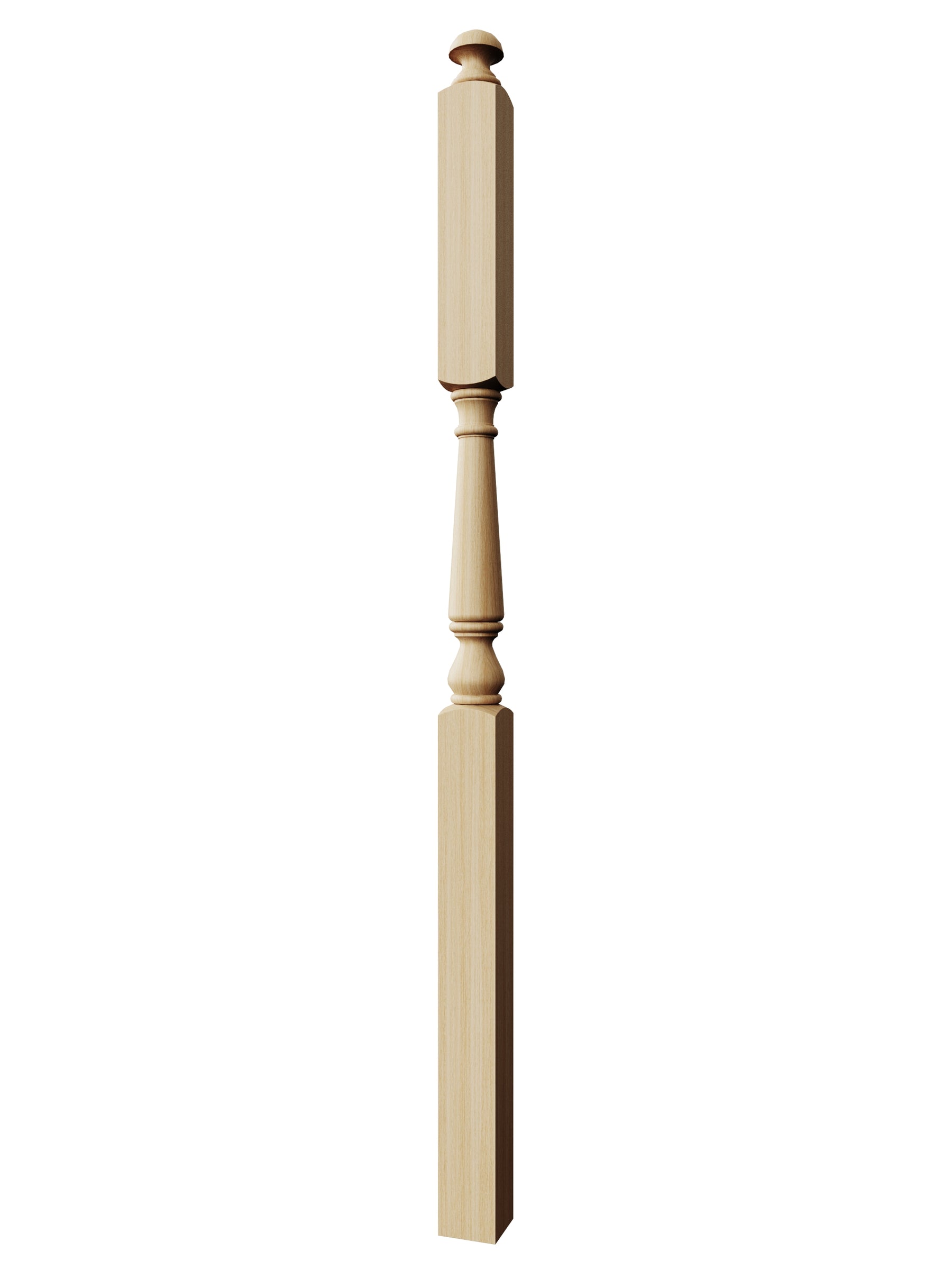 Colonial 4010MT Series Mushroom Top Newel Post (3")