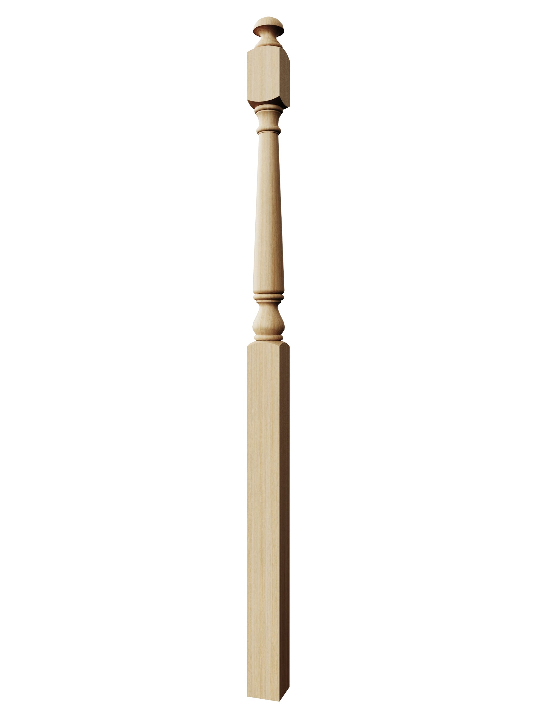 Colonial 4010MT Series Mushroom Top Newel Post (3")