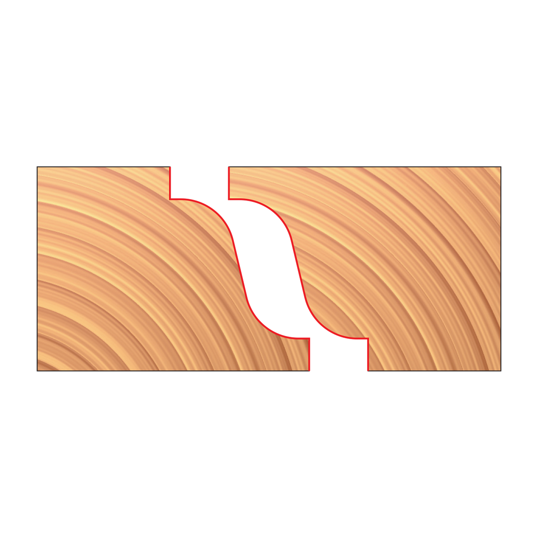 Freud Matched Reverse Detail Cutters Cutterheads