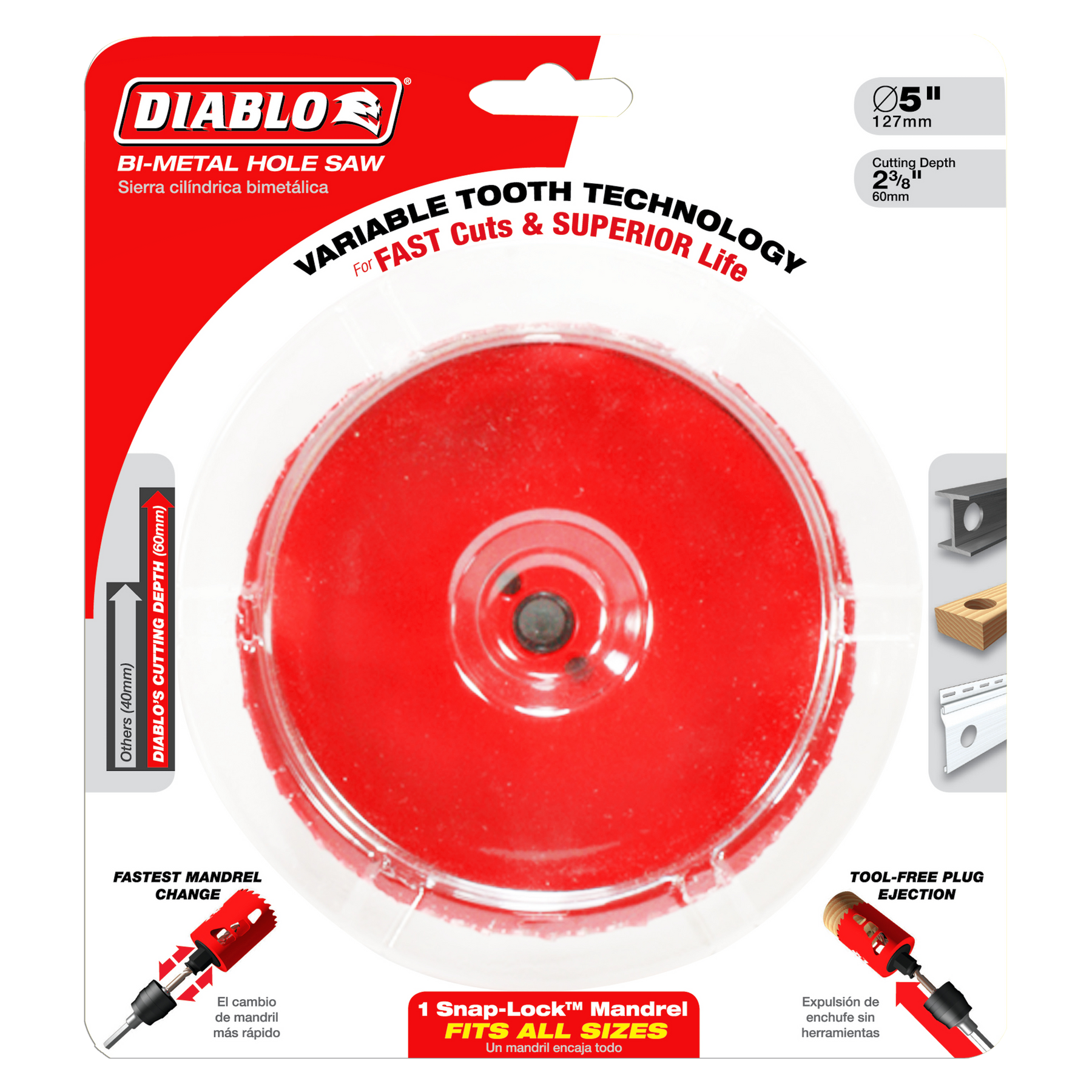 Diablo Bi-Metal Hole Saw