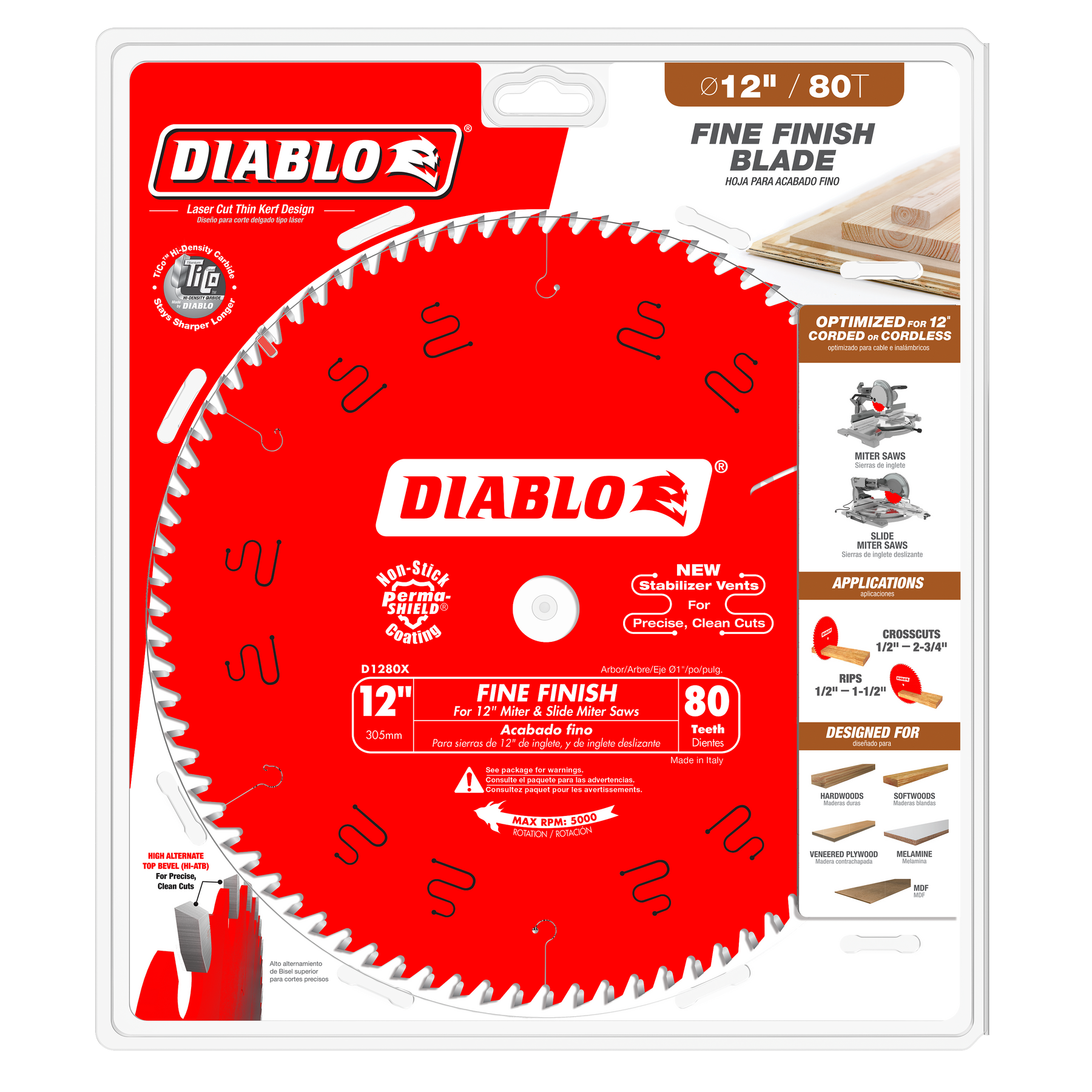 Diablo Fine Finish Saw Blade