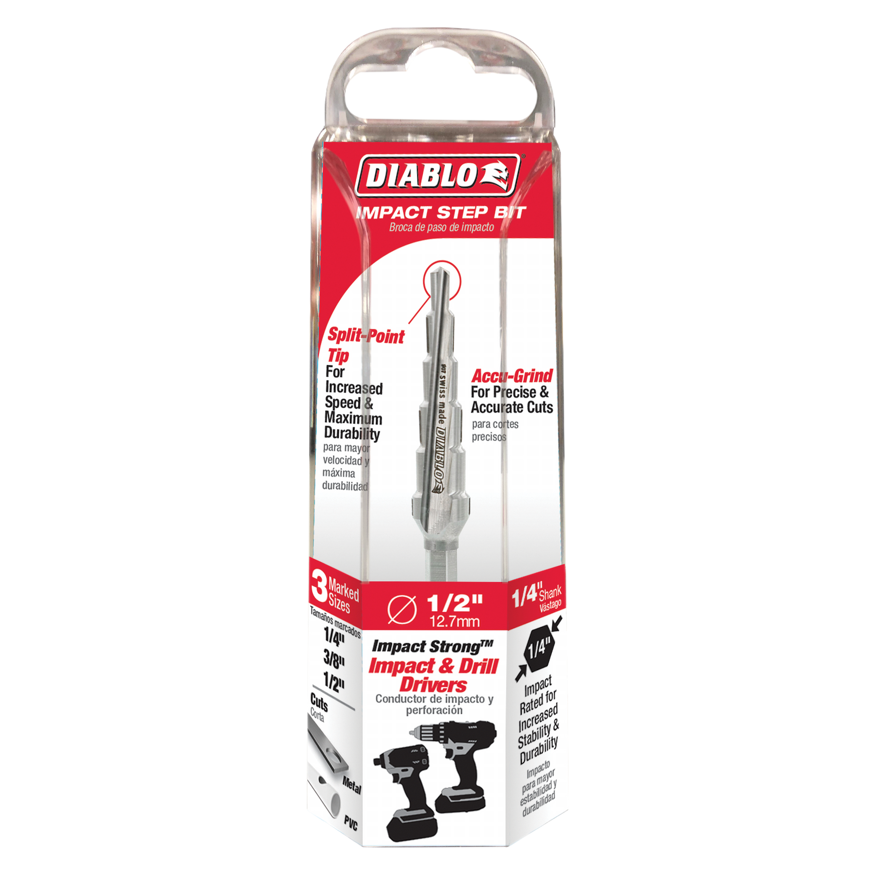 Diablo Impact Step Drill Bit