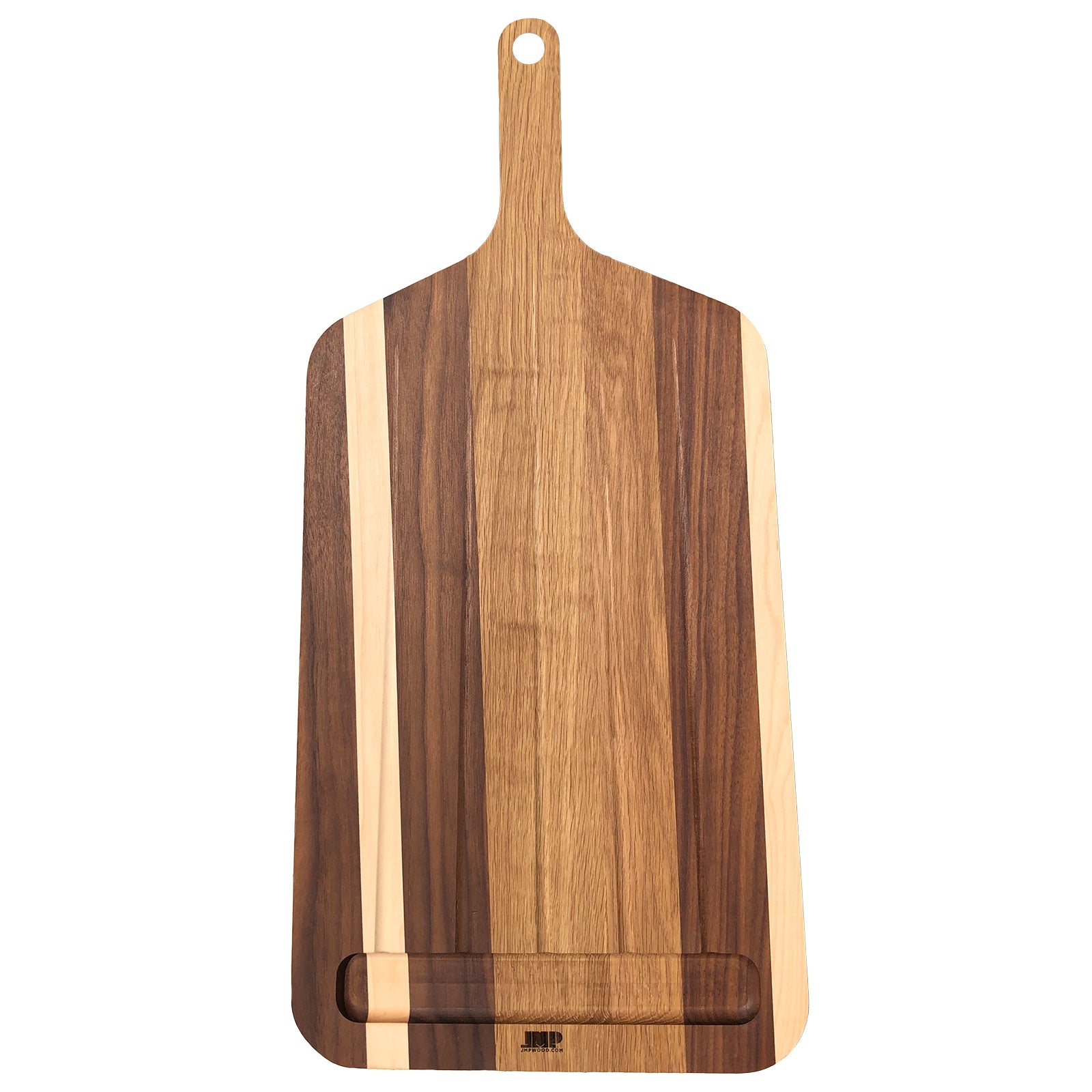 Multi Solid Wood Cutting Board - Custom Size 26 long x 17 wide x 1-1 1/2