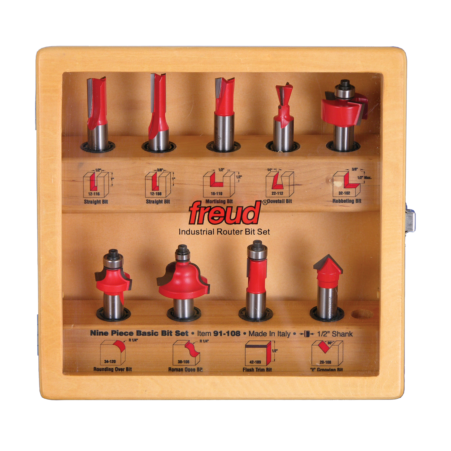 Freud Variety Bit Sets Router Bits