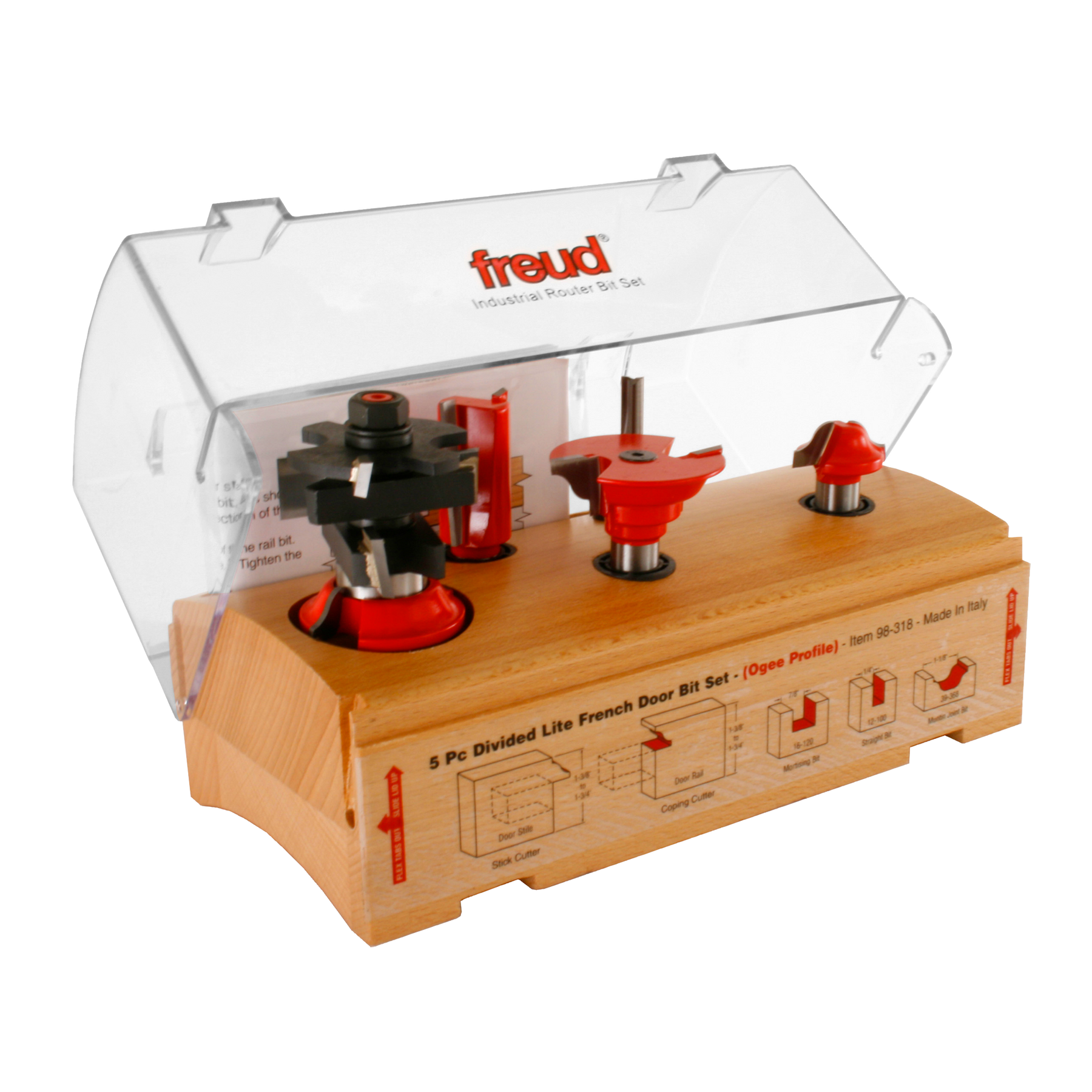 Freud French Door Making Sets Router Bits