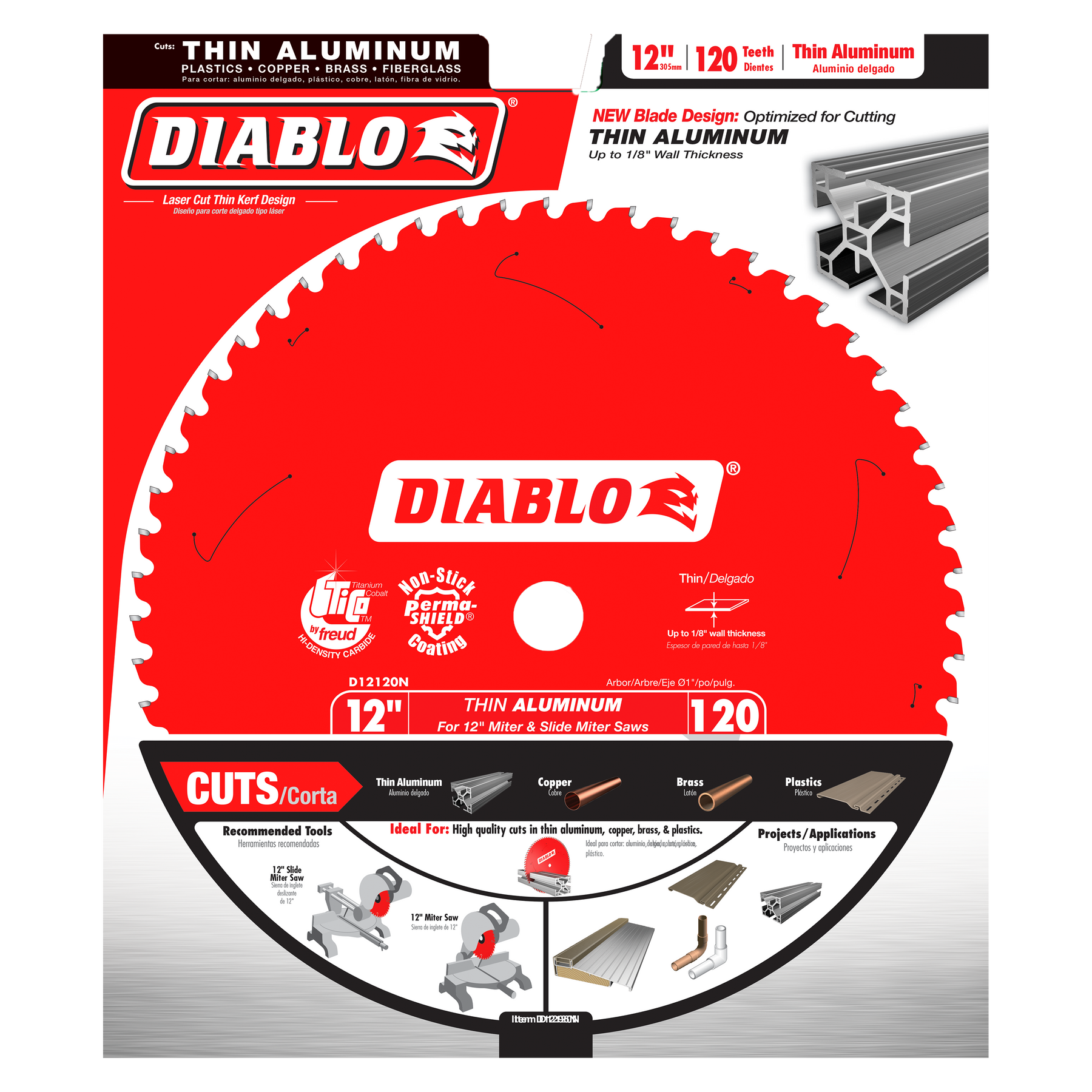 Diablo Thin Aluminum Cutting Saw Blade