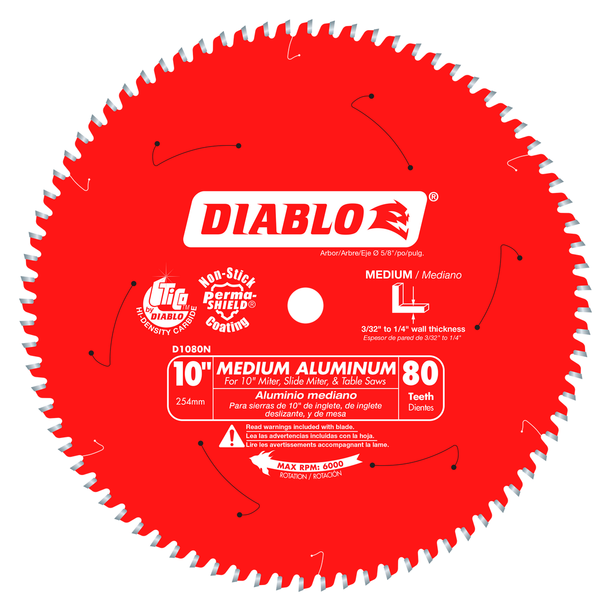 Diablo Medium Aluminum Saw Blade