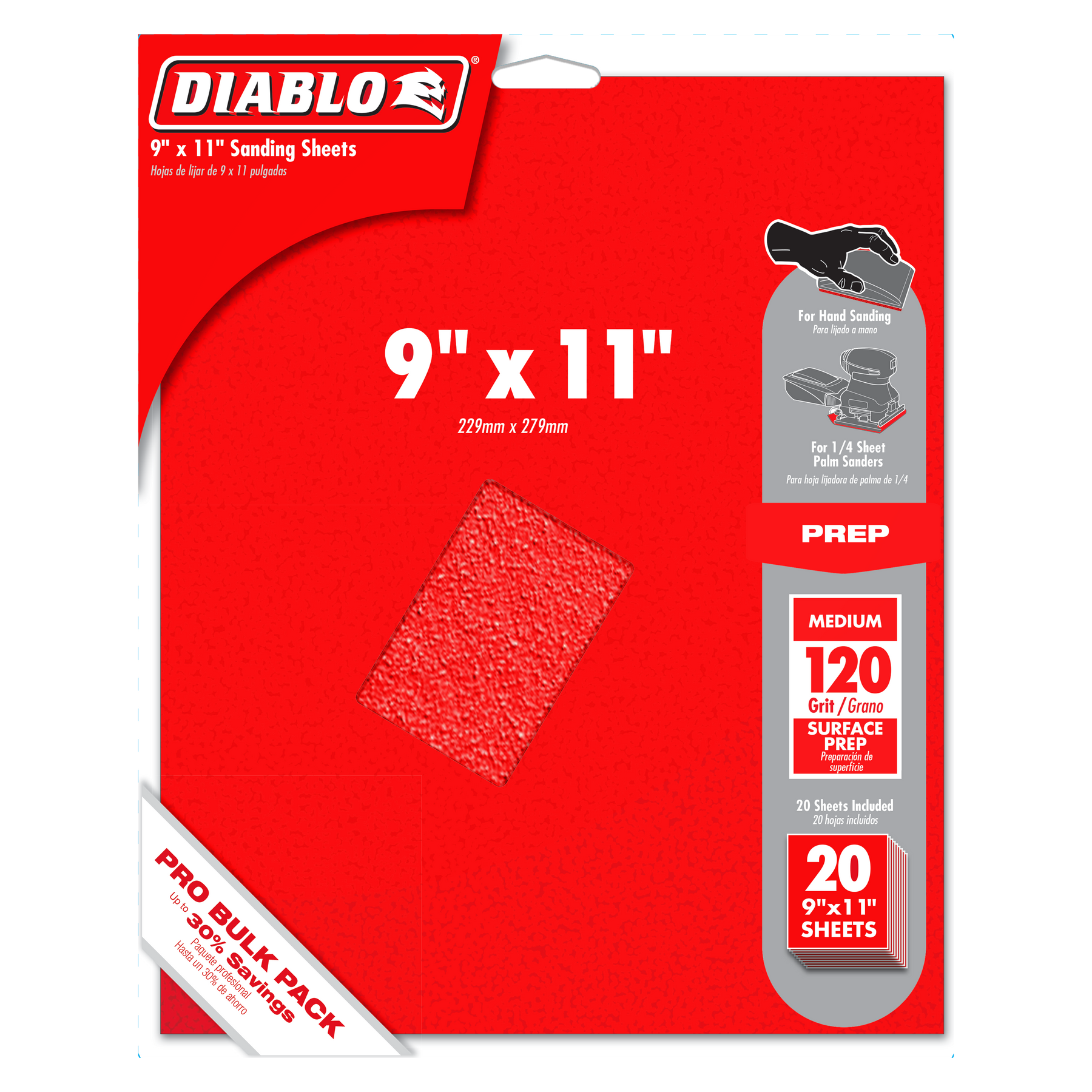 Diablo 9 in. x 11 in. Sanding Sheet