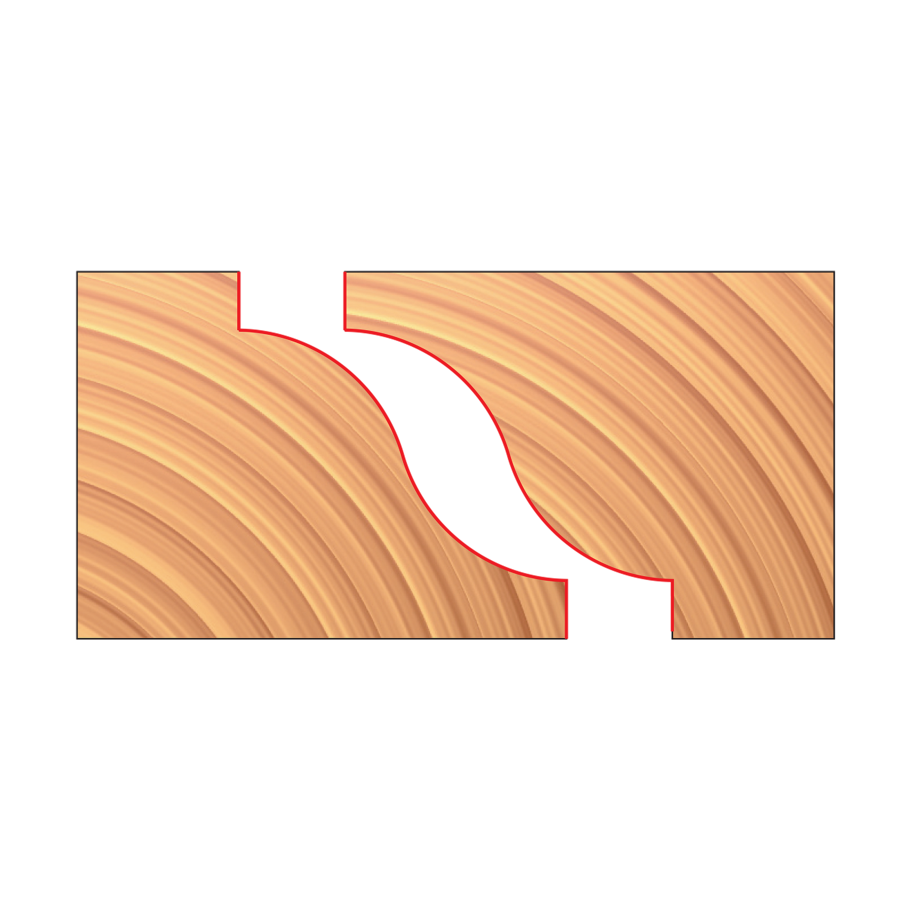 Freud Matched Reverse Detail Cutters Cutterheads