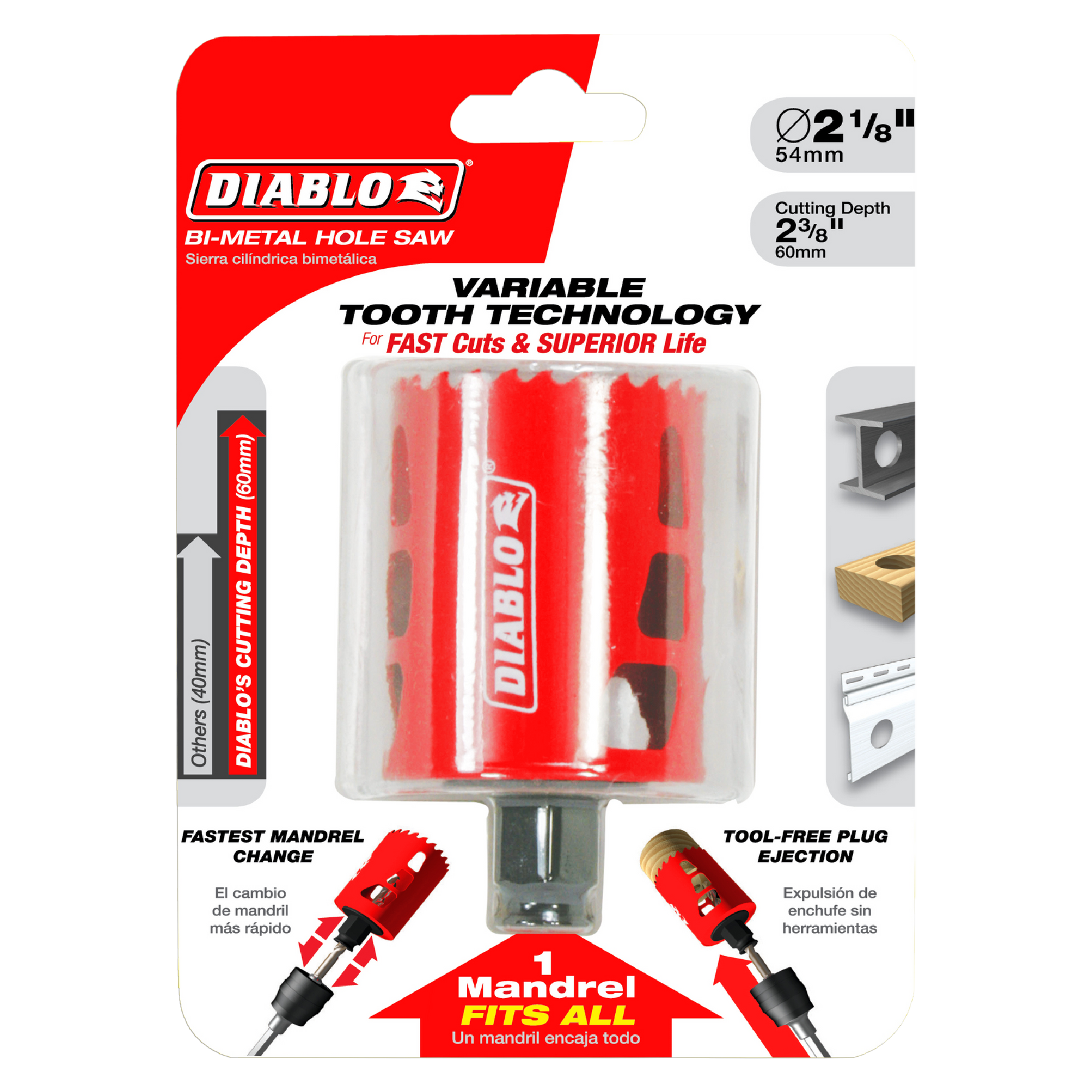 Diablo Bi-Metal Hole Saw