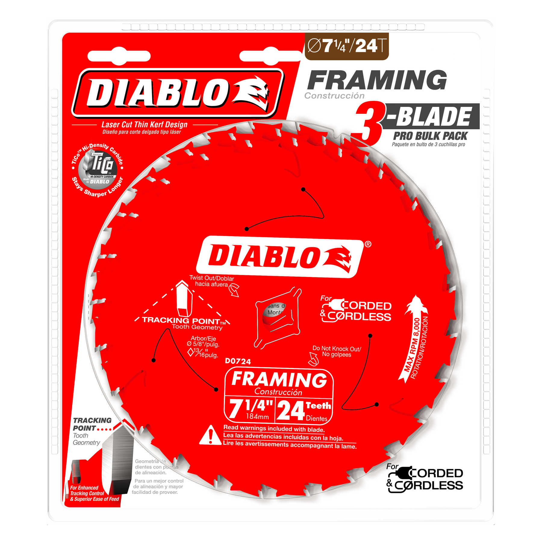 Diablo Framing Trim Saw Blade