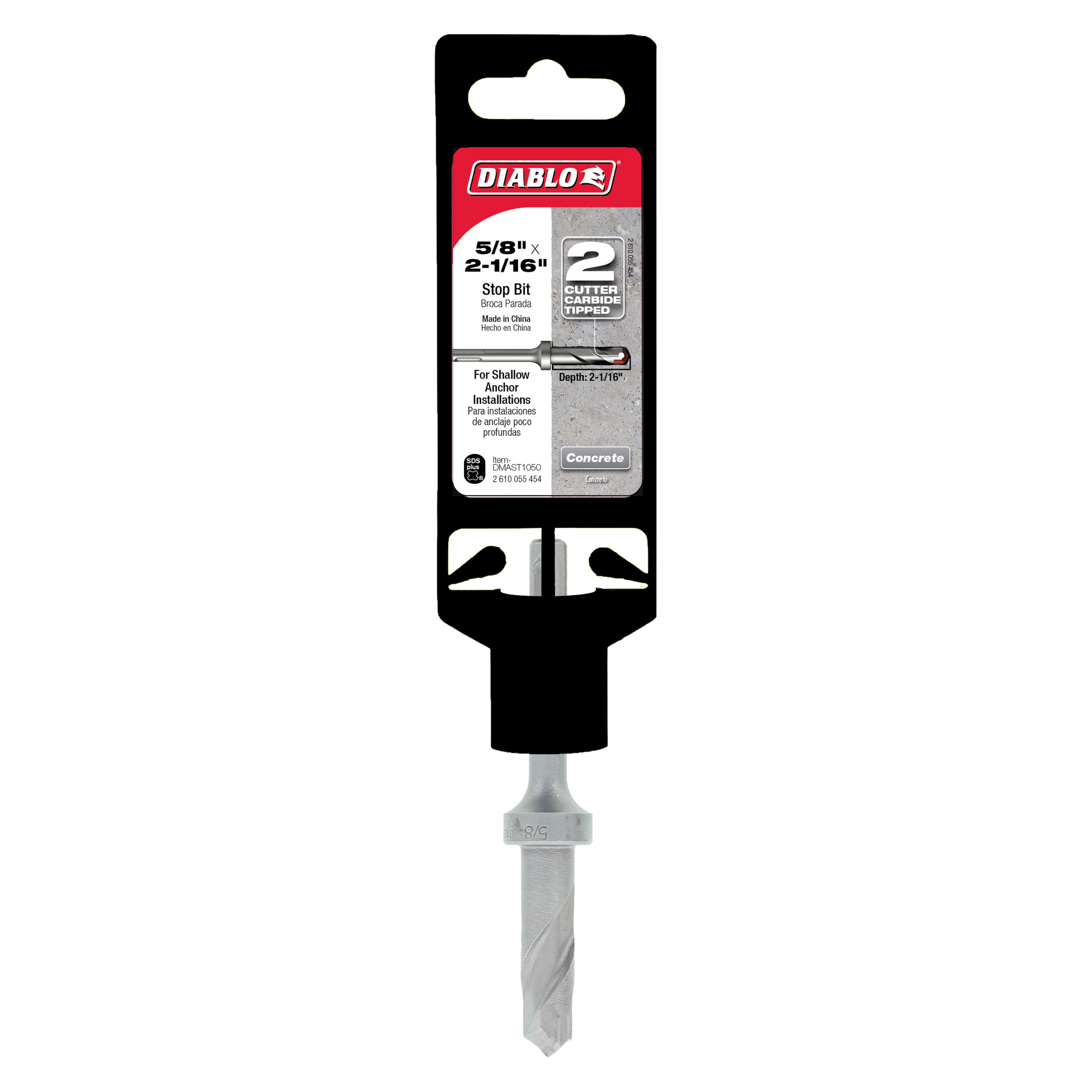 Diablo SDS-Plus 2-Cutter Stop Bit