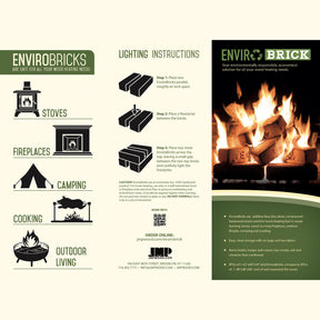 EnviroBrick - Compressed Hardwood Firewood
