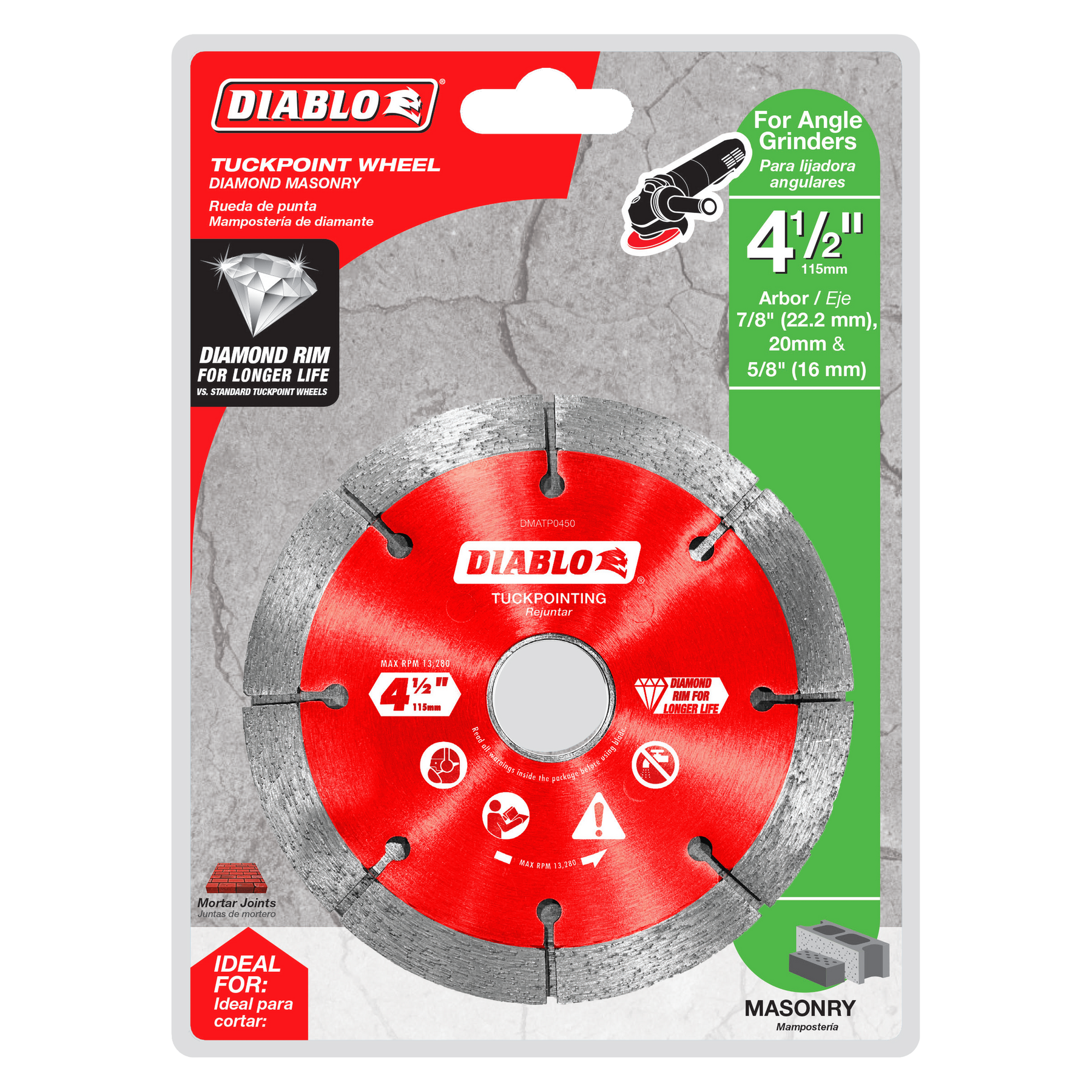 Diablo Diamond Tuck Point Blade for Masonry