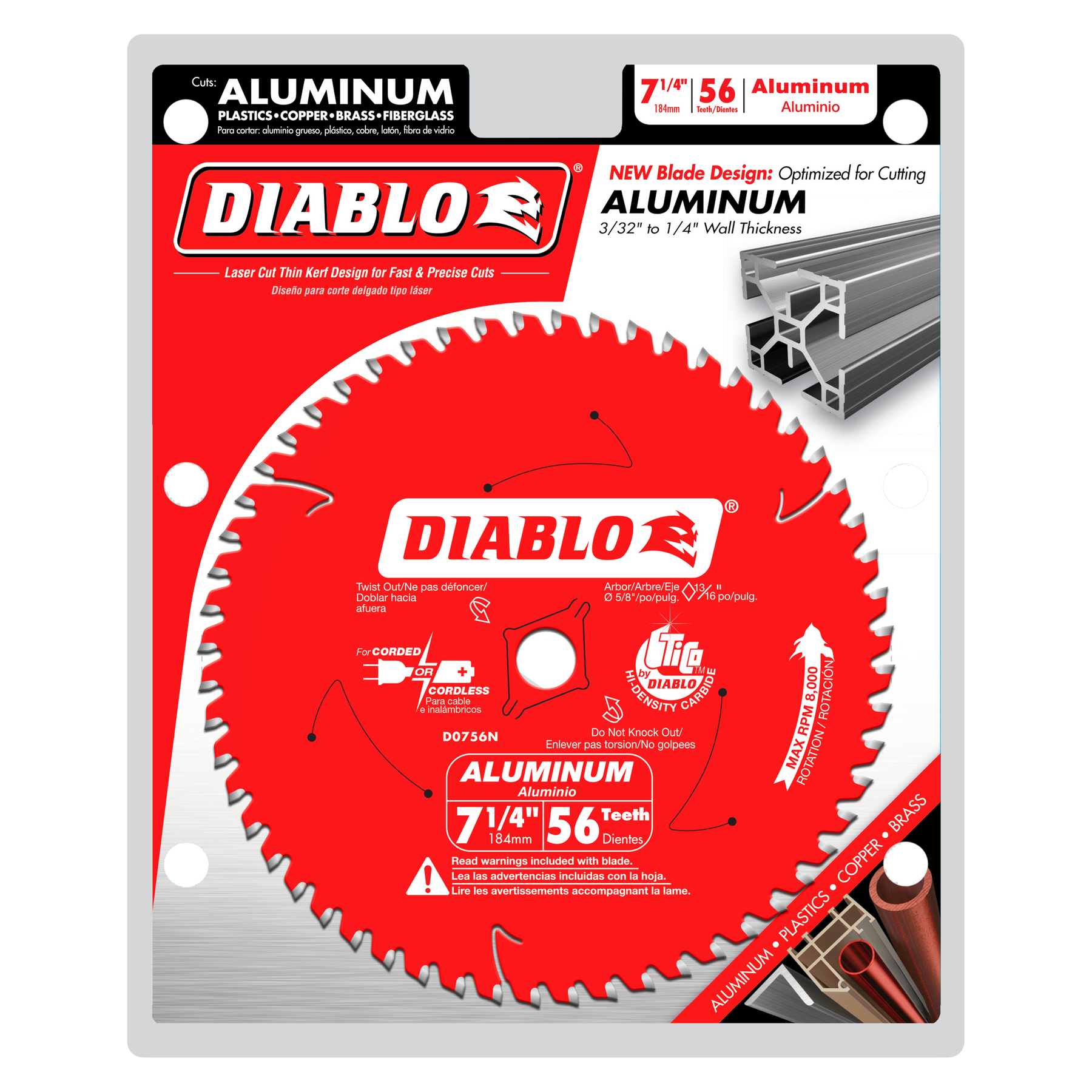 Diablo Aluminum Cutting Saw Blade