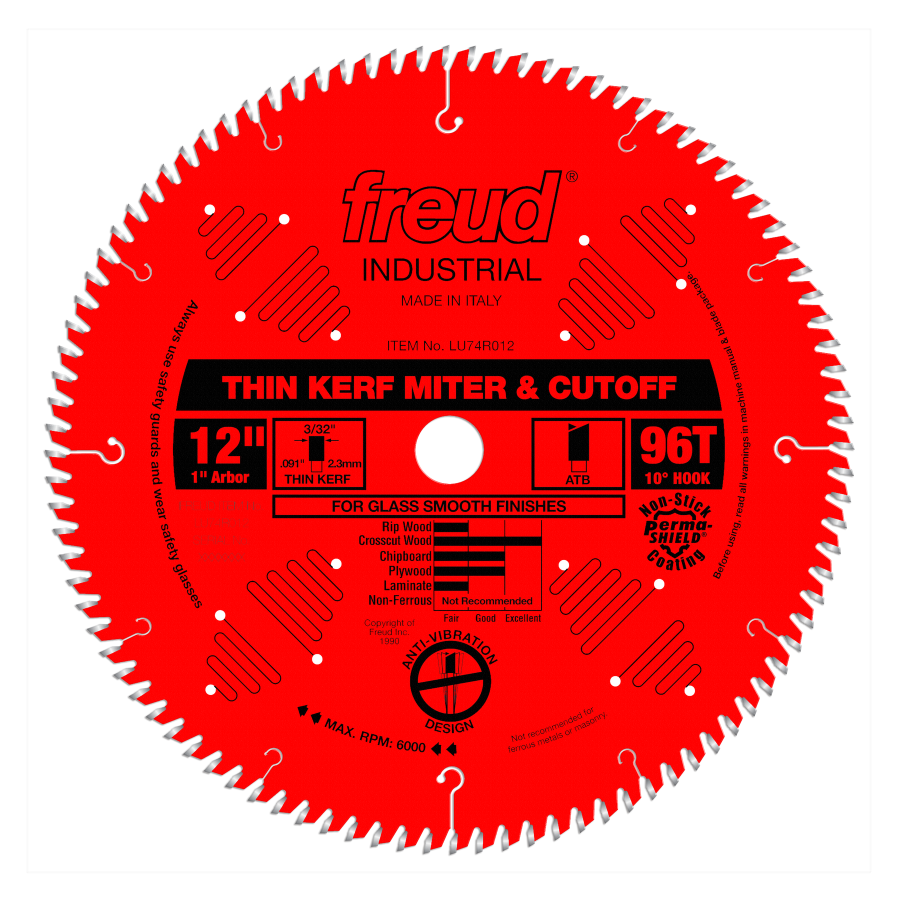 Freud Ultimate Cut-Off (Thin Kerf) Saw Blades