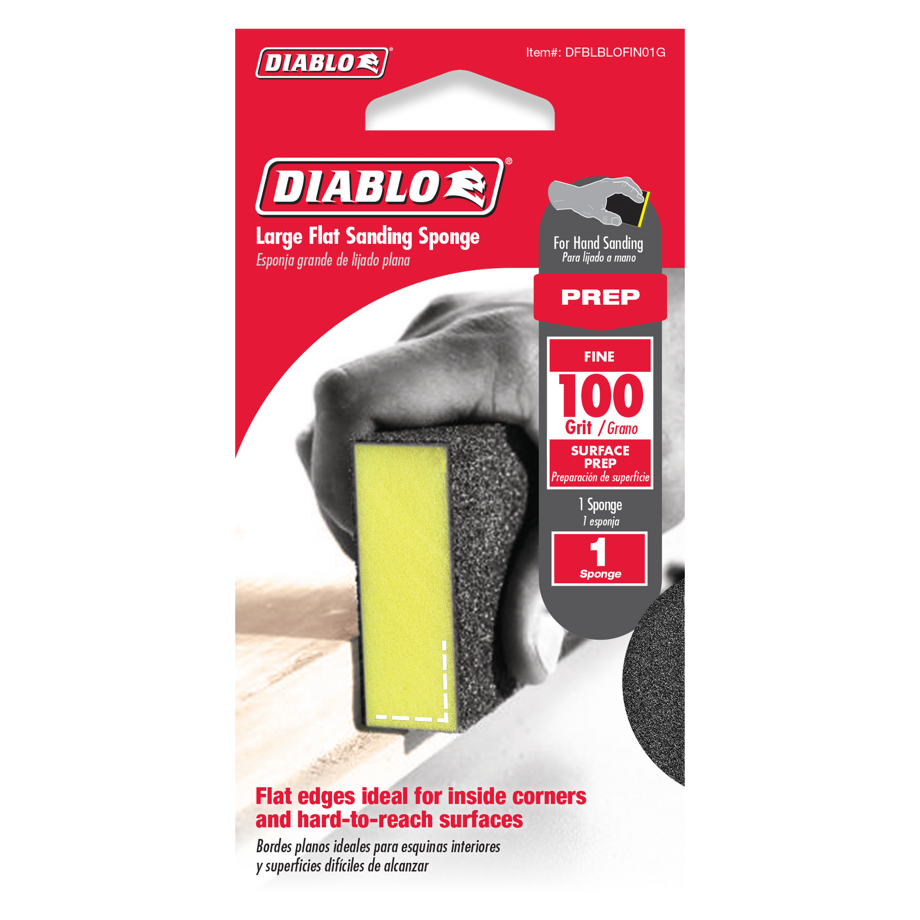 Diablo Large Flat Sanding Sponge