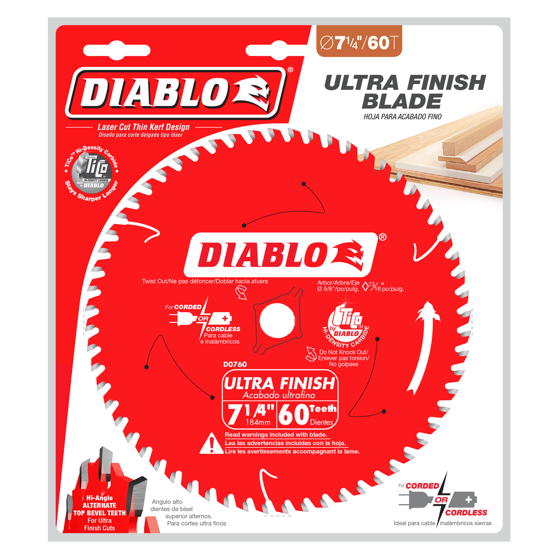 Diablo Ultra Finish Saw Blade