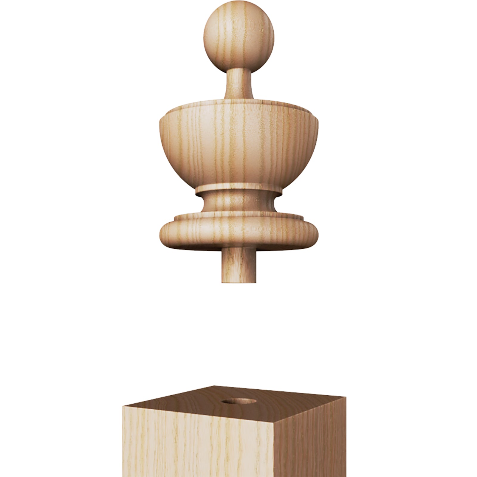 Finial Newel Post Cap FN-0108