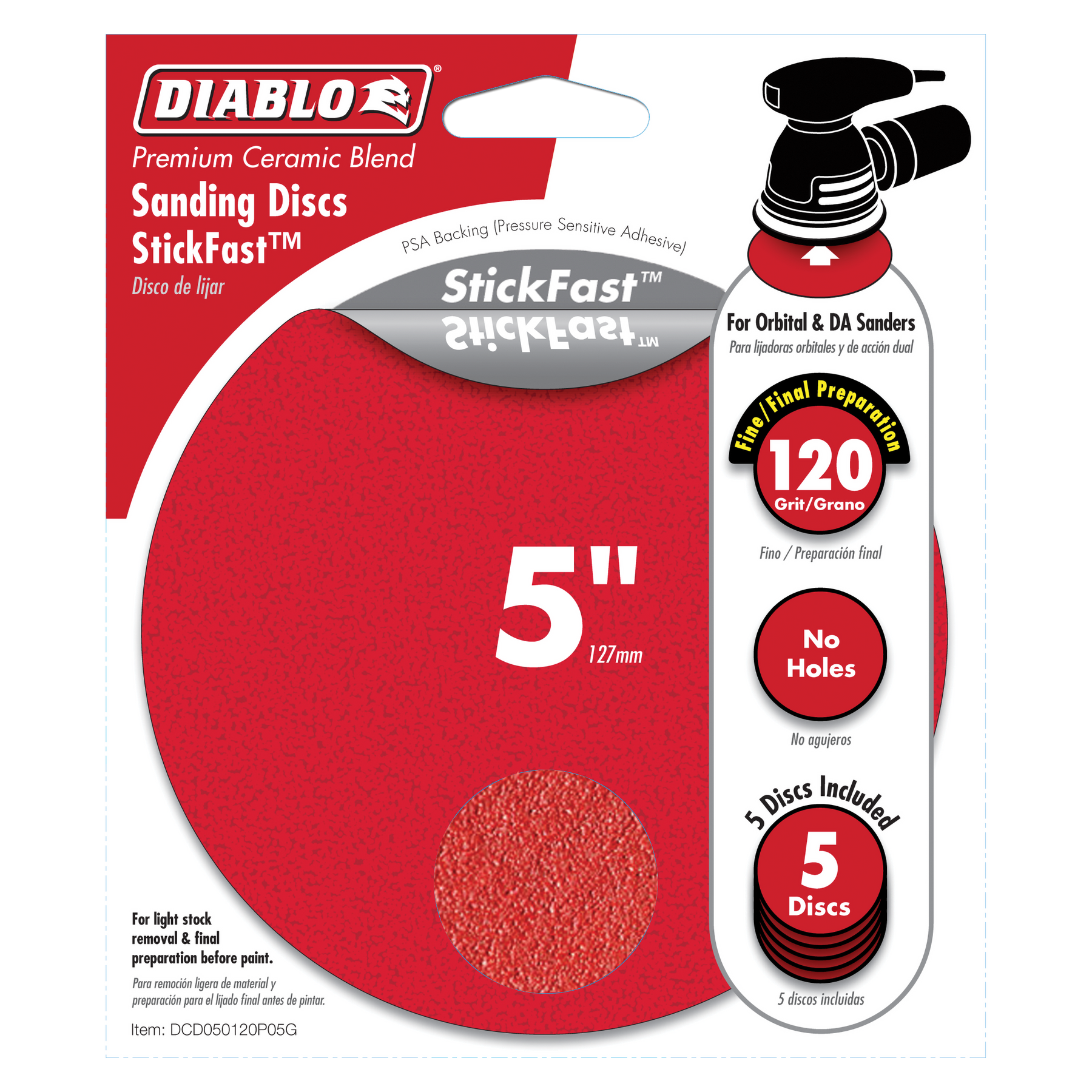 Diablo 5 in. ROS StickFast™ Discs