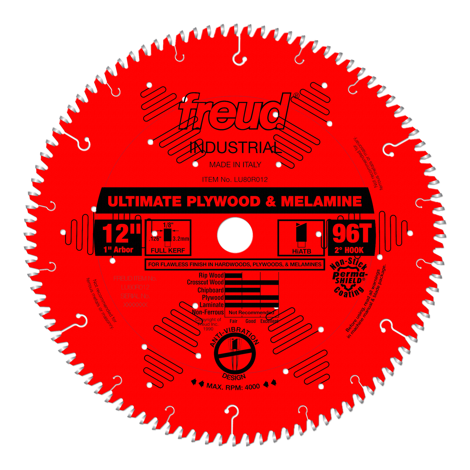 Freud Ultimate Plywood & Melamine Saw Blades