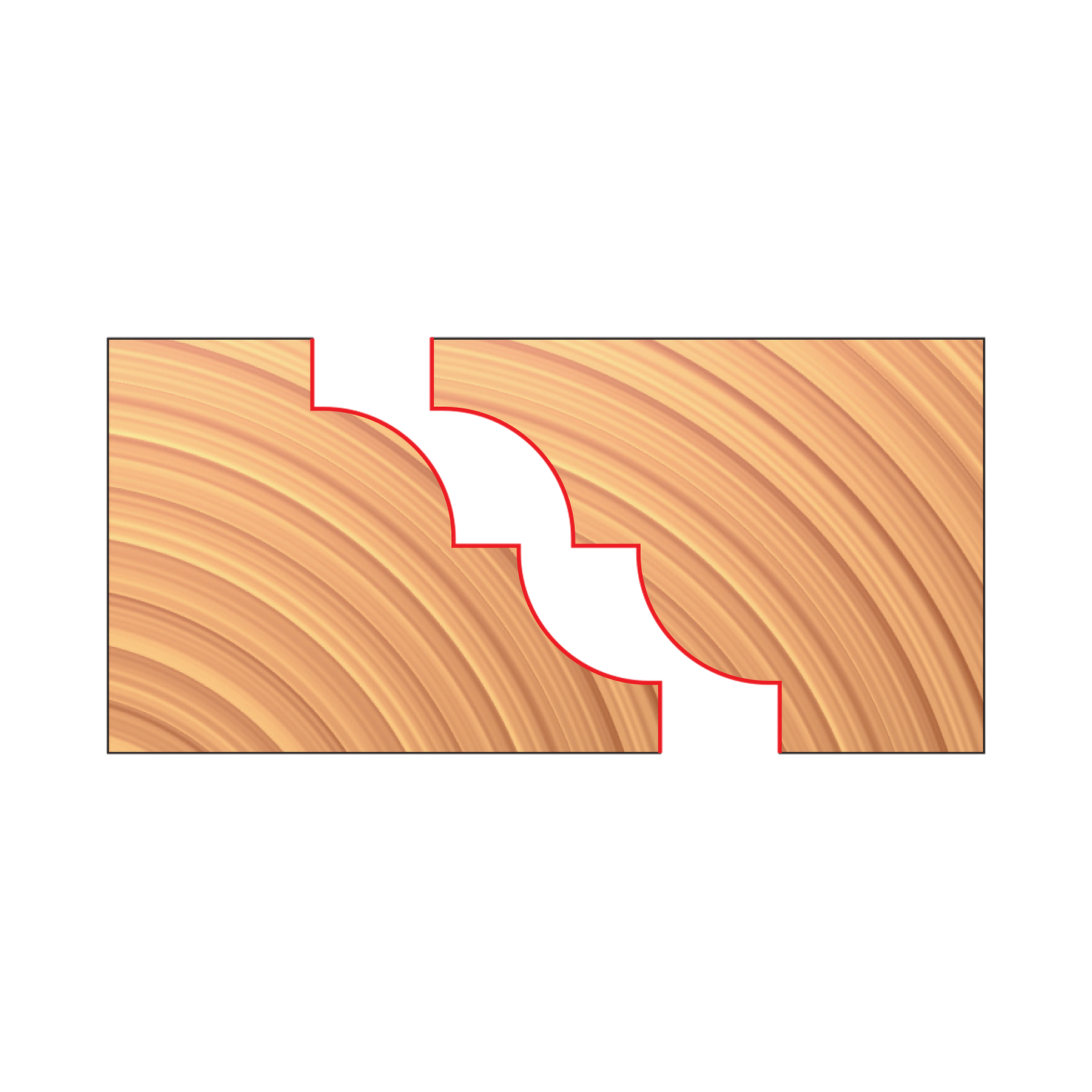 Freud Matched Reverse Detail Cutters Cutterheads