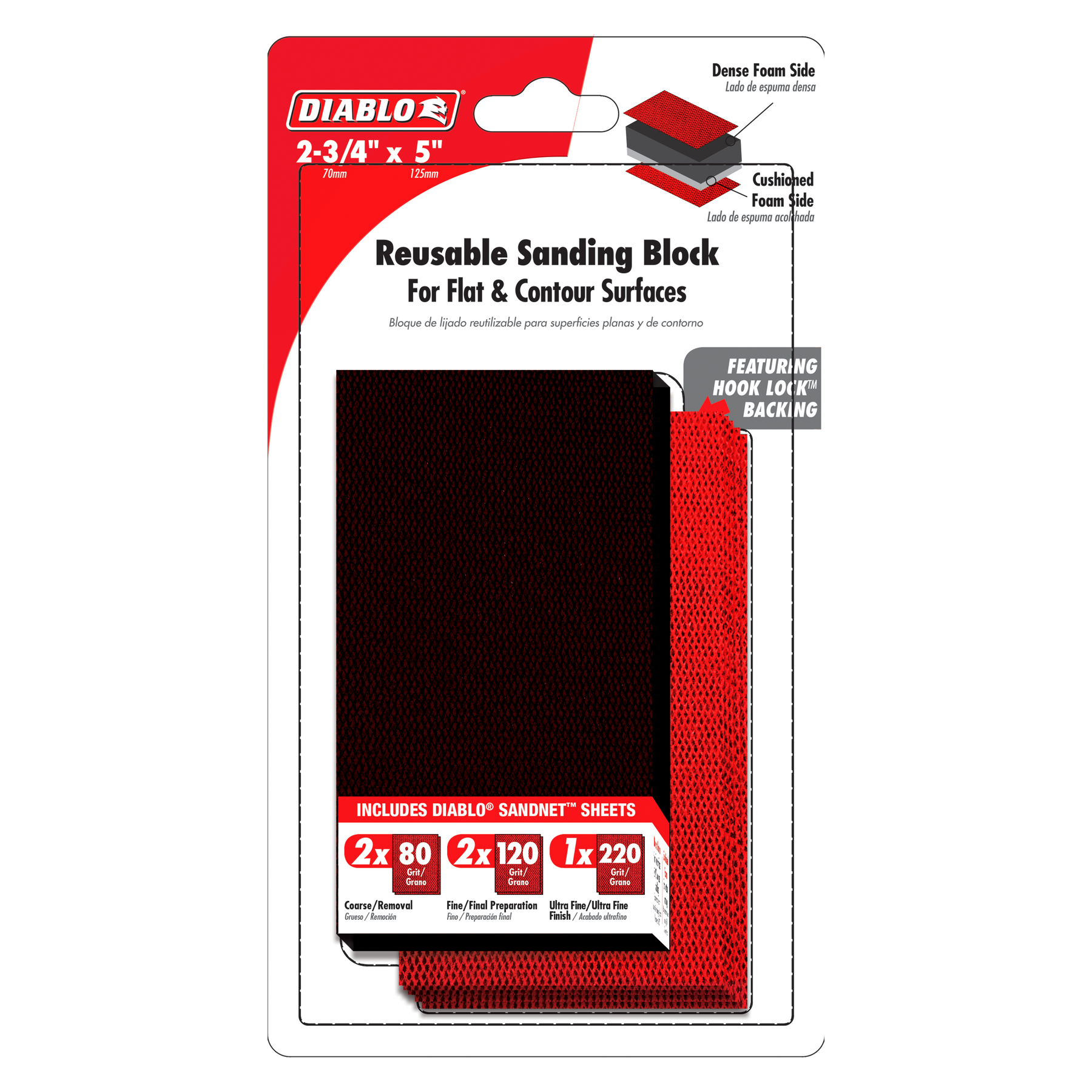 Diablo Reusable Hand Sanding Block