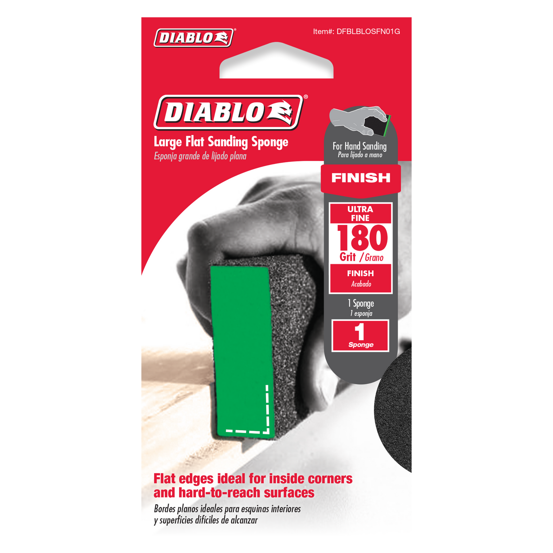 Diablo Large Flat Sanding Sponge